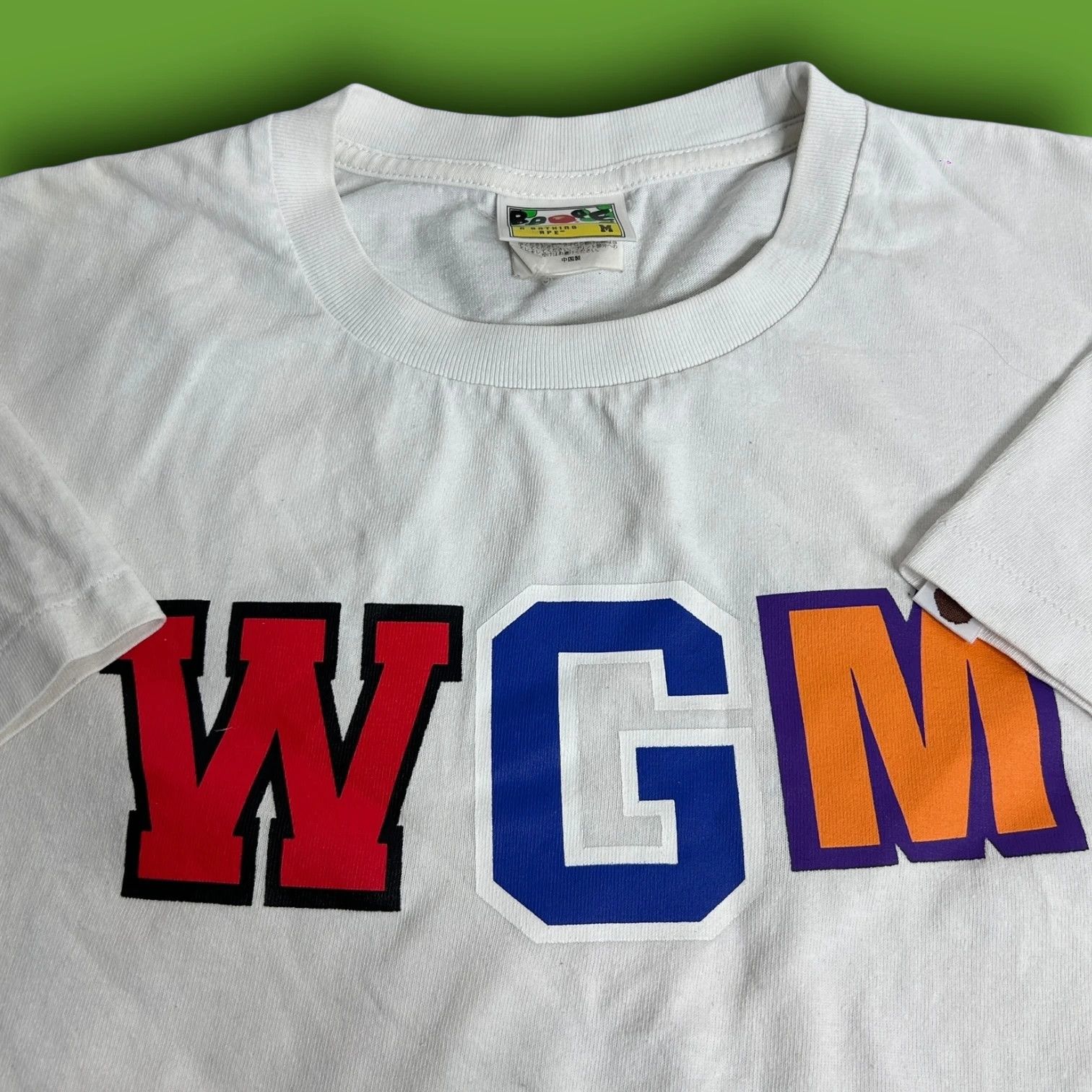Bape WGM Bathing Ape Shark T Shirt Size US L / EU 52-54 / 3 - 1 Thumbnail