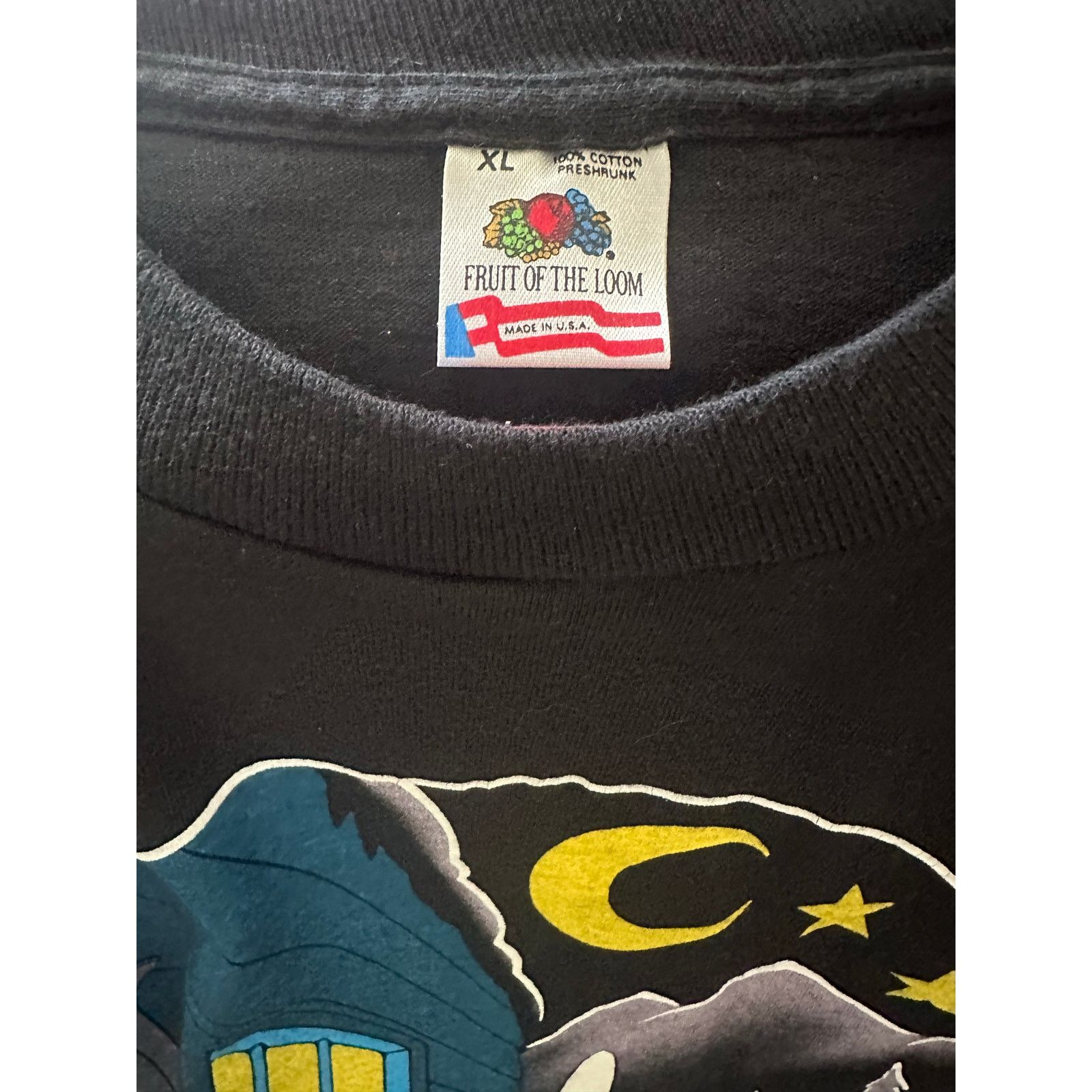 Fruit Of The Loom Wow! And they call us animals raunchy cartoon tee Size US XL / EU 56 / 4 - 3 Thumbnail