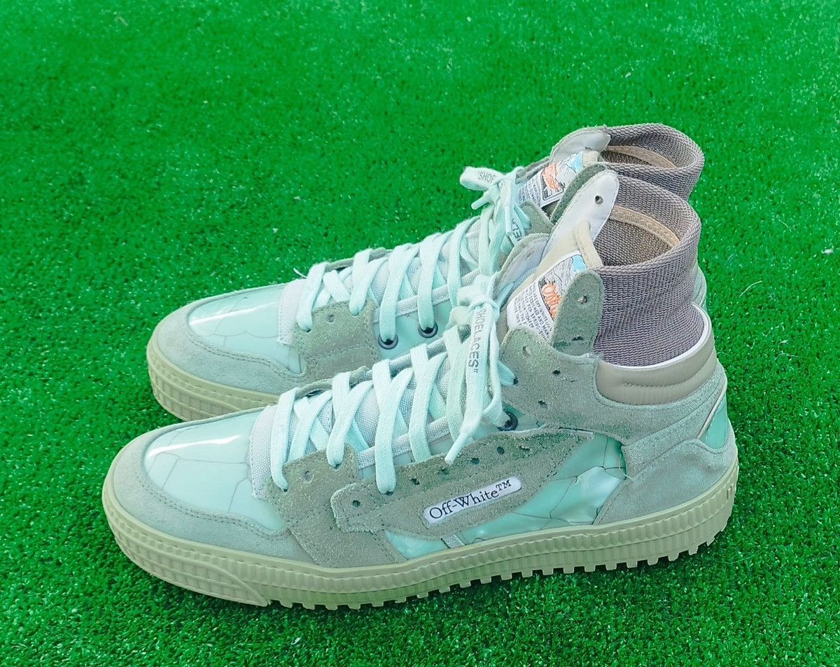 Off-White Snearkers Off White Court 3.0 Blak. Size US 9.5 / IT 39.5 - 3 Thumbnail