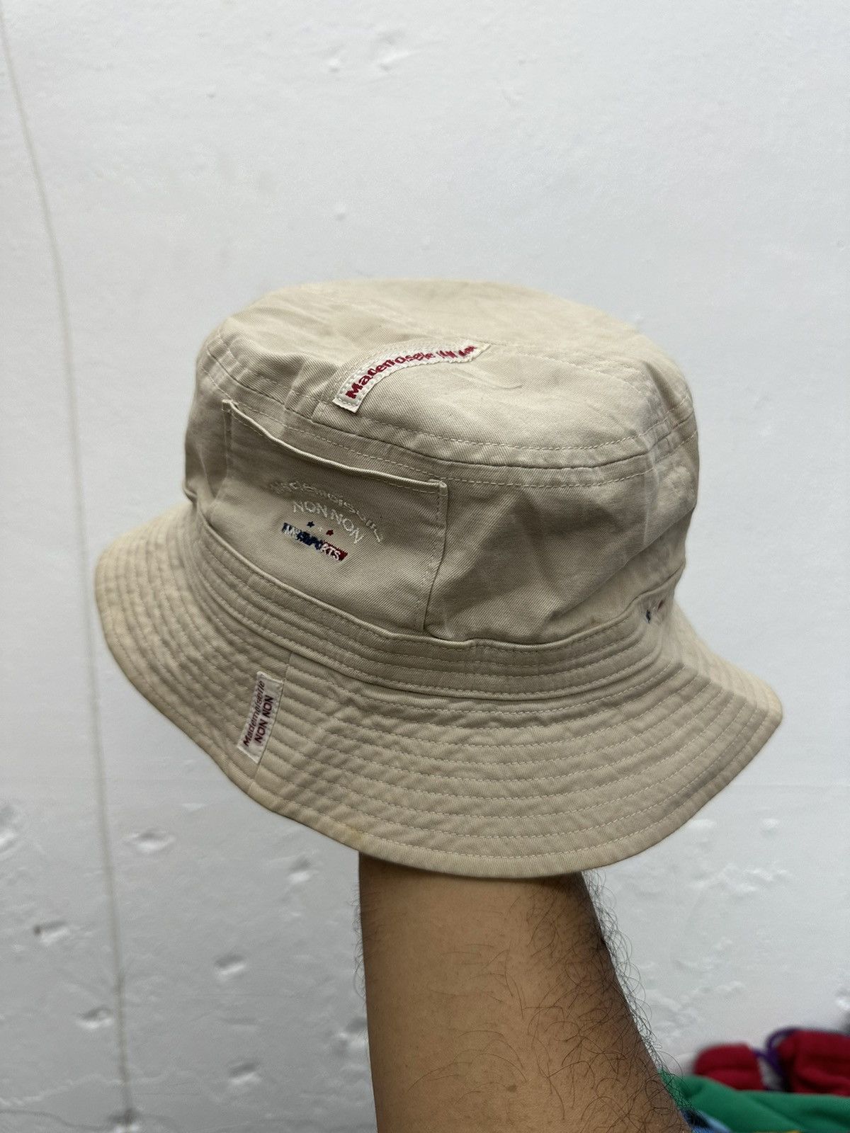 Japanese Brand × Mademoiselle Non Non × Vintage VTG Mademoiselle Non Non Bucket Hat Size ONE SIZE - 2 Thumbnail