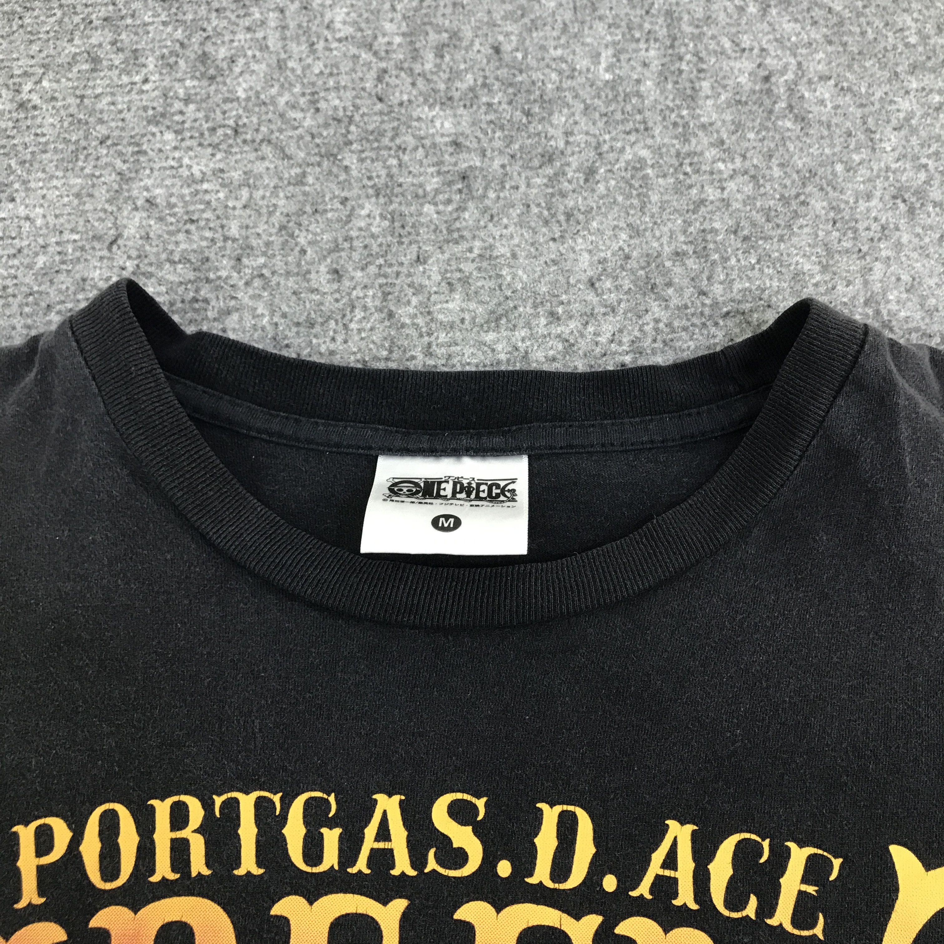 One Piece portgas D.ace one piece t-shirt K117B12 Size US M / EU 48-50 / 2 - 5 Thumbnail