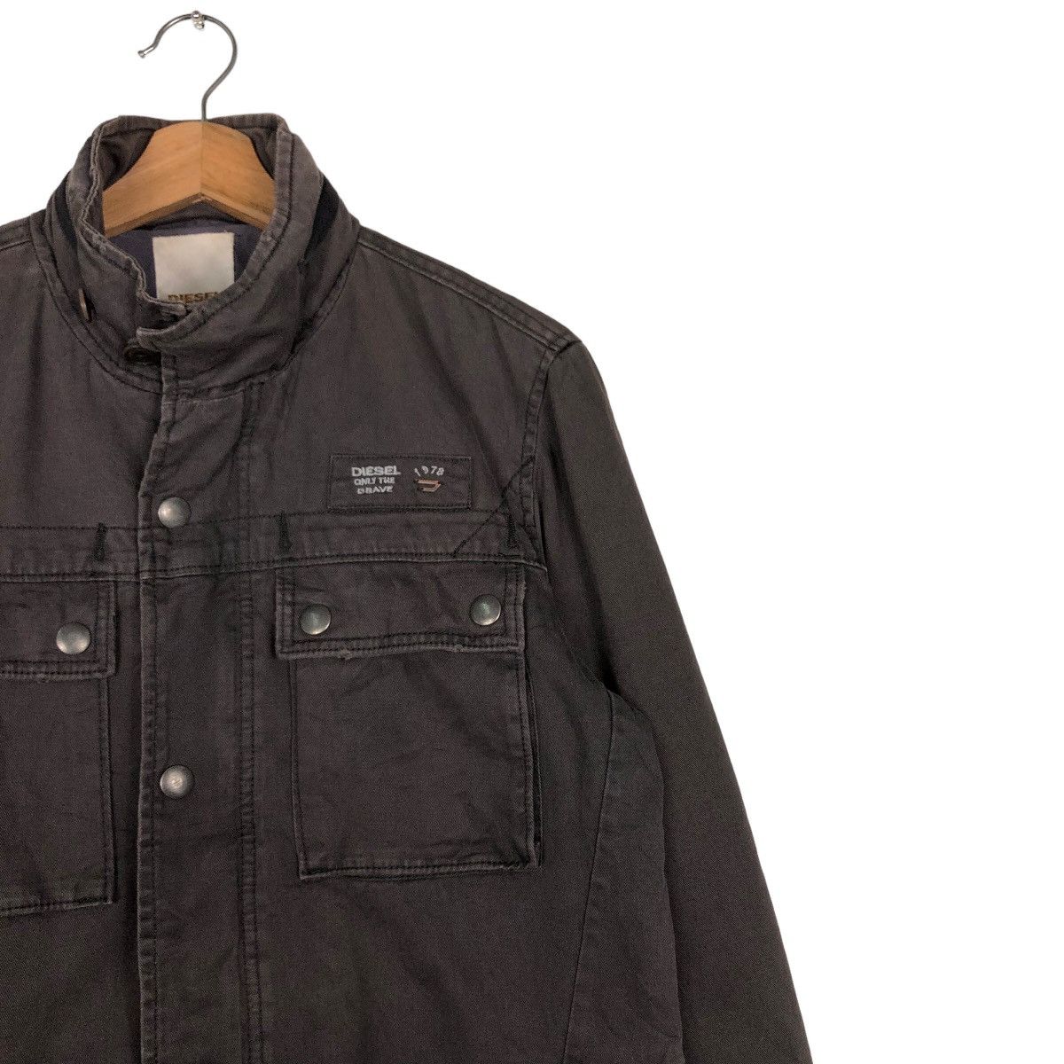 Diesel 🔥Vintage Biker Jacket Utility Multi Pocket Diesel Size US S / EU 44-46 / 1 - 6 Thumbnail