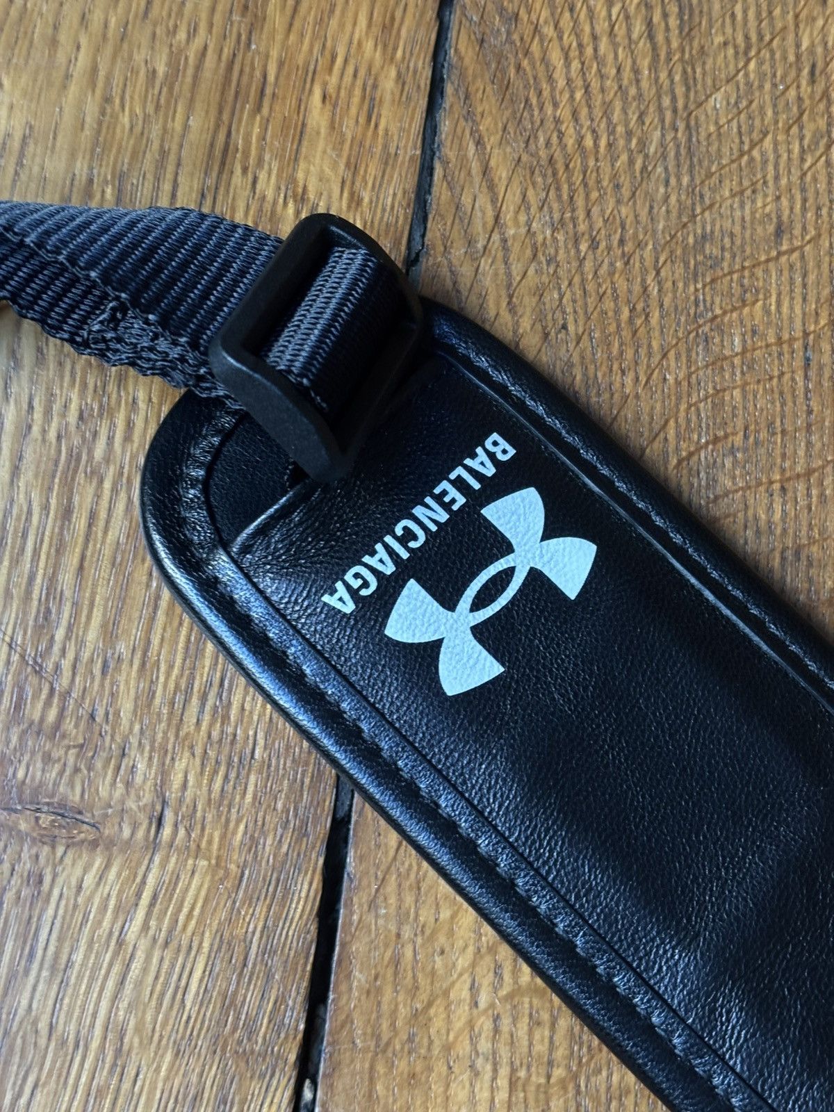 Balenciaga × Under Armour Leather duffle bag/gym bag Size ONE SIZE - 3 Thumbnail