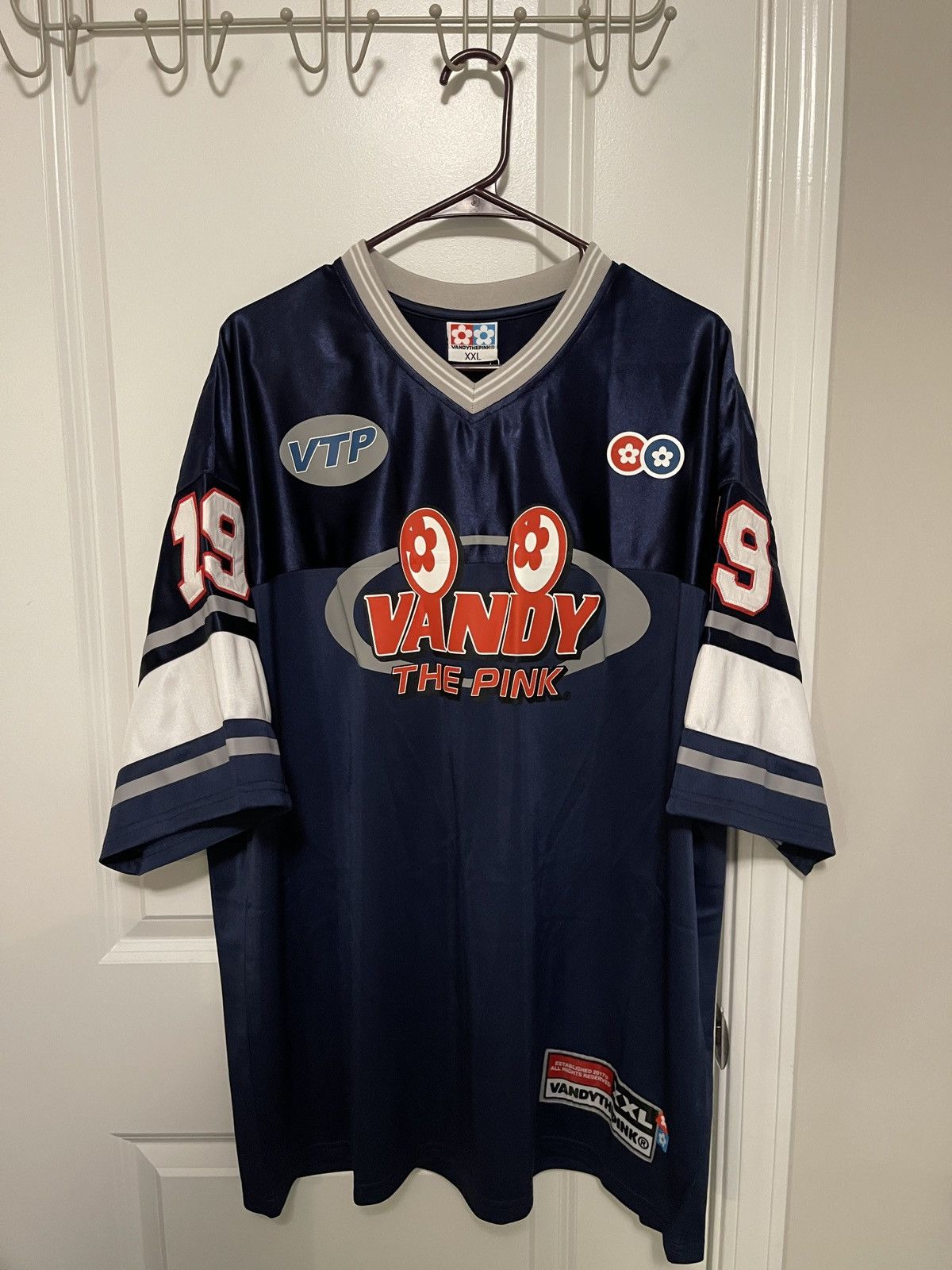 【新品】vandy the pink XS Vandy The Pink Vandy The Pink Hocky Jersey Silver size XS