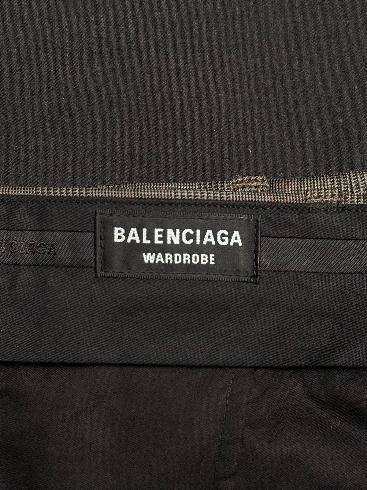 Balenciaga Balenciaga "Wardrobe" Sporty B logo checkered pants Size 30" / US 8 / IT 44 - 4 Thumbnail