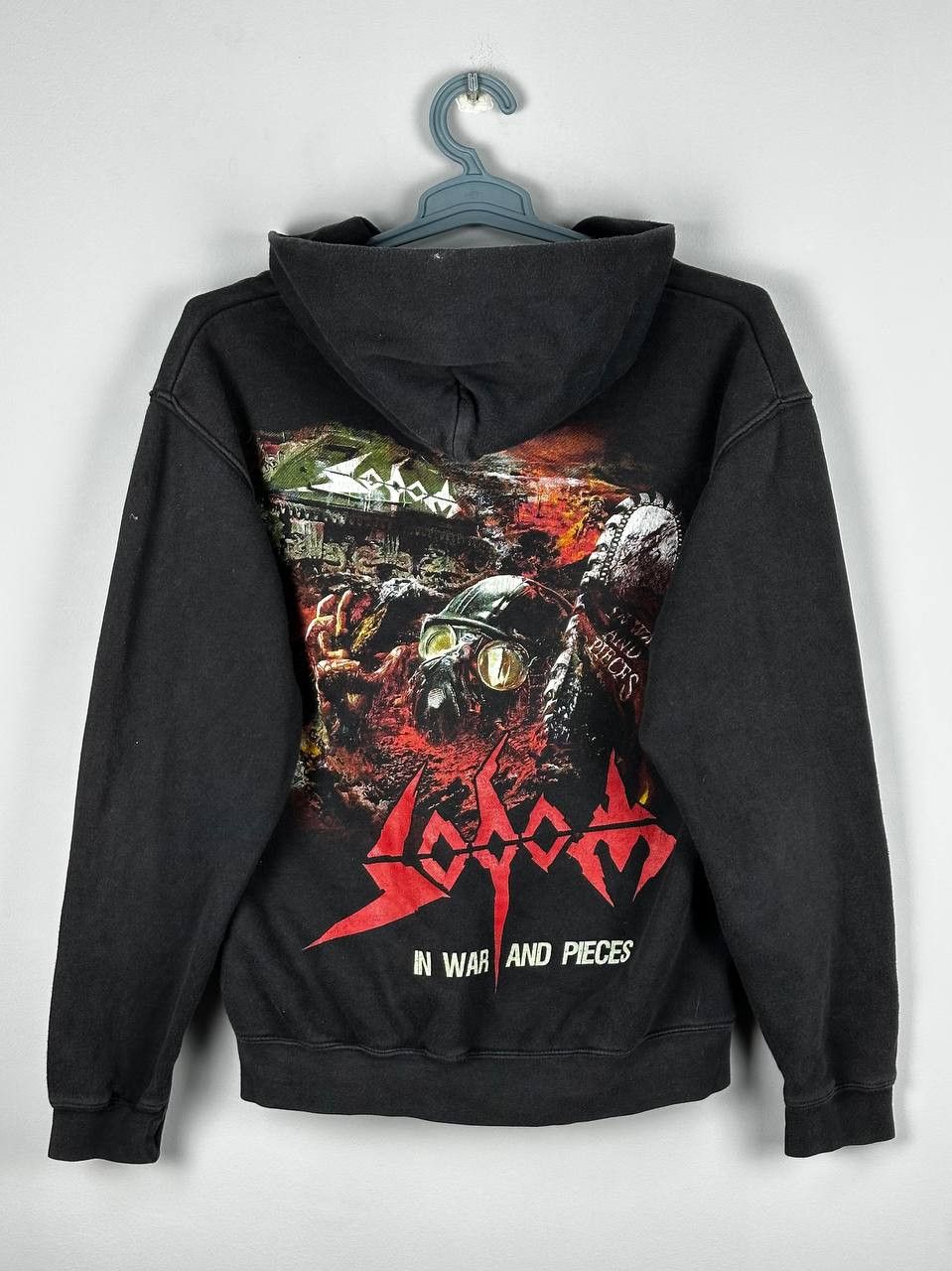 Band Tees Sodom Band In War And Peace Album Rock Zip Hoodie Size US M / EU 48-50 / 2 - 1 Thumbnail