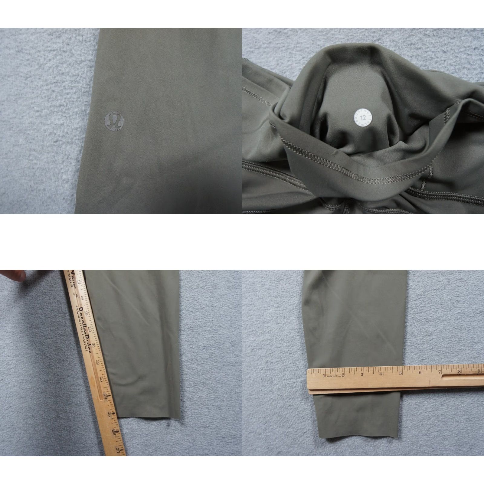 Lululemon Lululemon Leggings Womens 12 Green Activewear Yoga Gym 25" Inseam Athletic Slim Ankle Regular Size 12 Womens Size 34" / US 12 / IT 48 - 8 Thumbnail