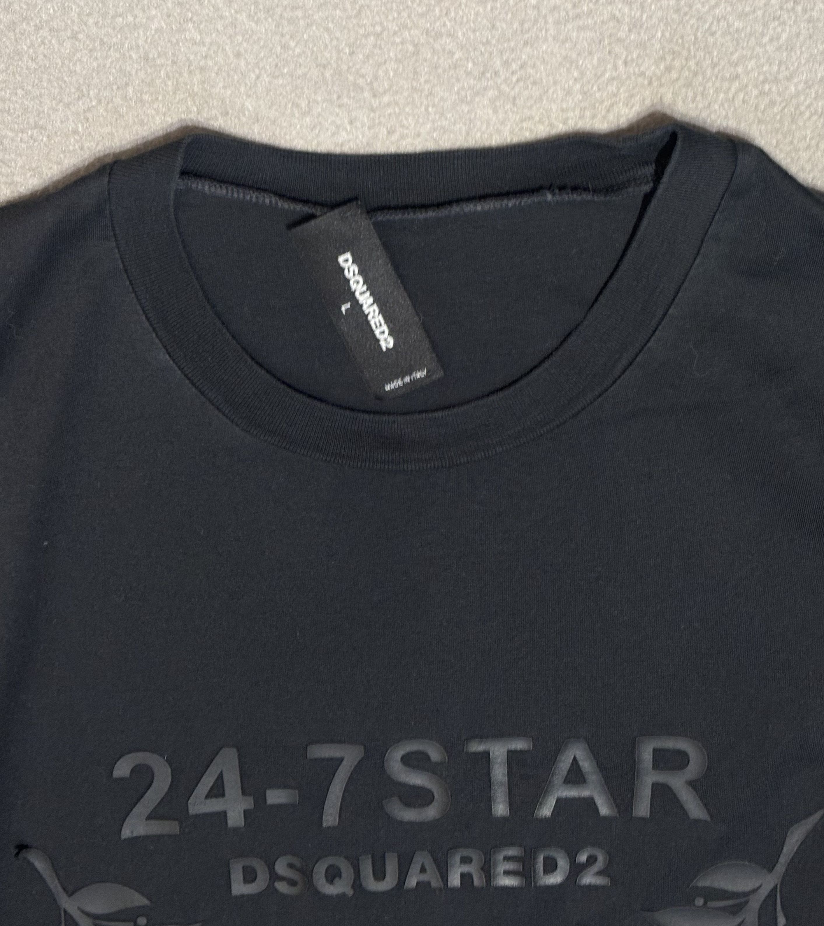 Dsquared2 Dsquared2 Black T-shirt Size L Size US L / EU 52-54 / 3 - 16 Thumbnail