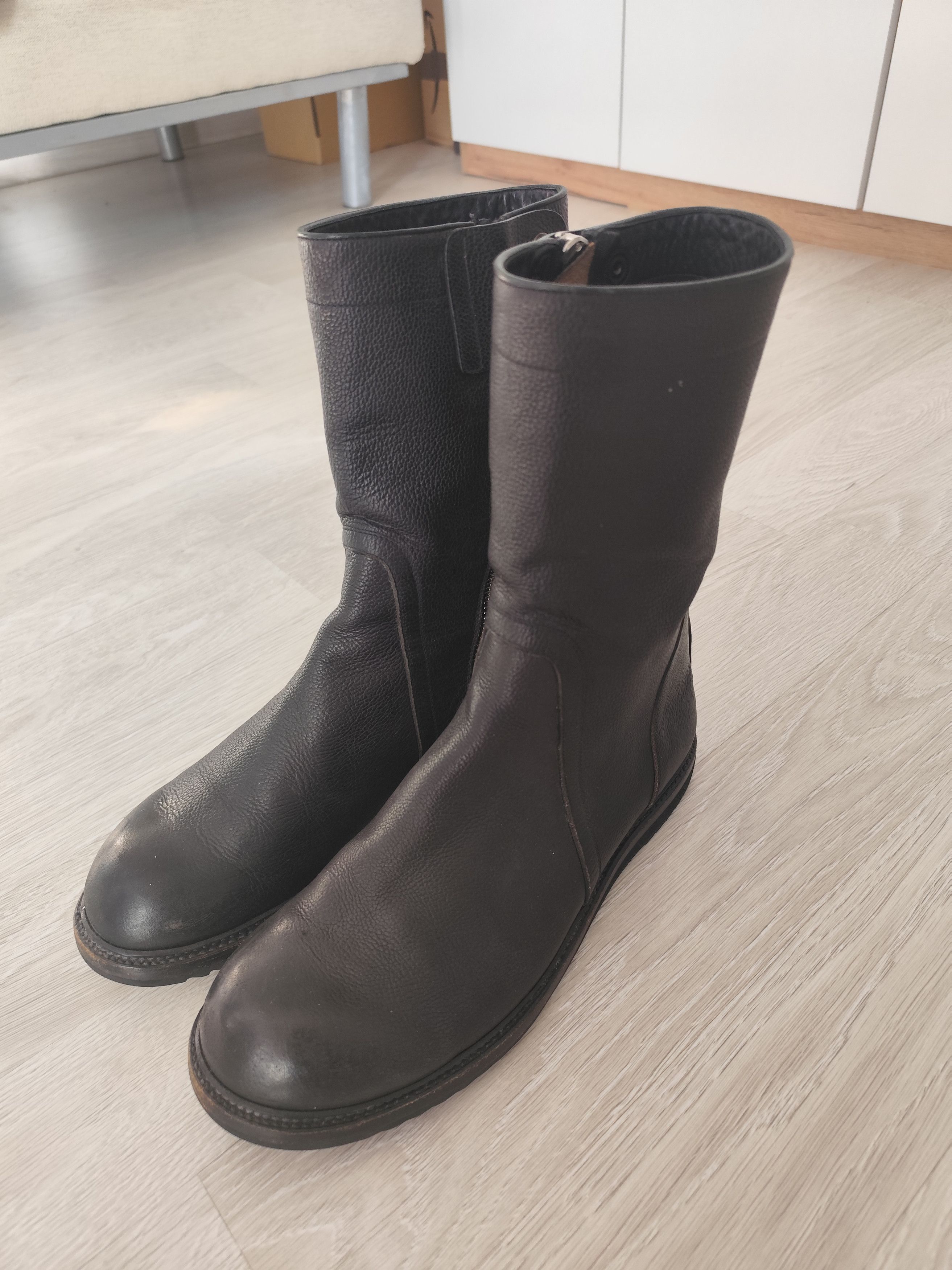 Rick Owens Rick Owens black creeper boots Size US 11 / EU 44 - 1 Thumbnail