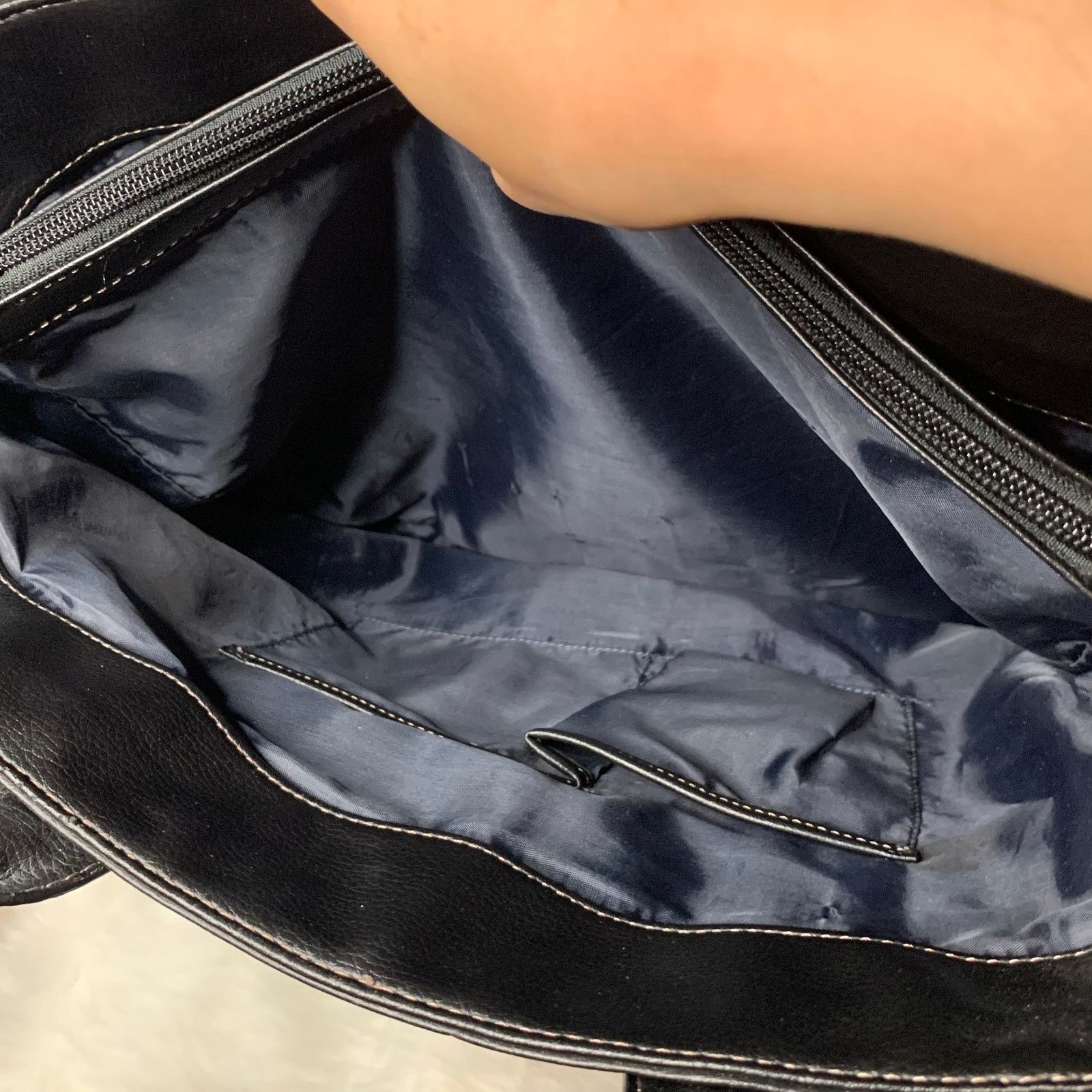 Tommy Hilfiger Tommy Hilfiger Women's Tote Navy Blue Handbags Size ONE SIZE - 9 Thumbnail