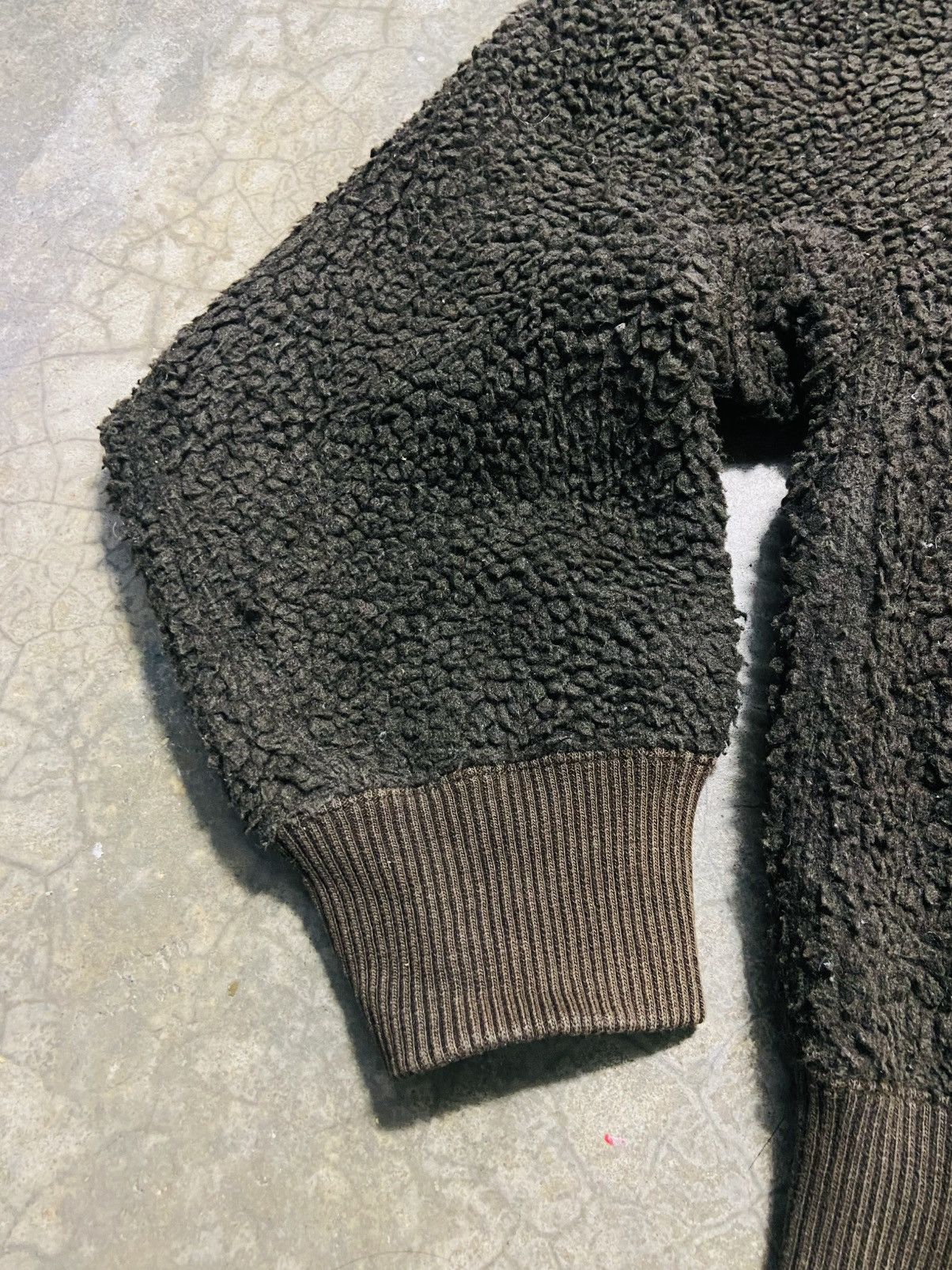 Lemaire × Uniqlo Uniqlo X Lemaire Sherpa Crop Jacket Size US XL / EU 56 / 4 - 4 Thumbnail