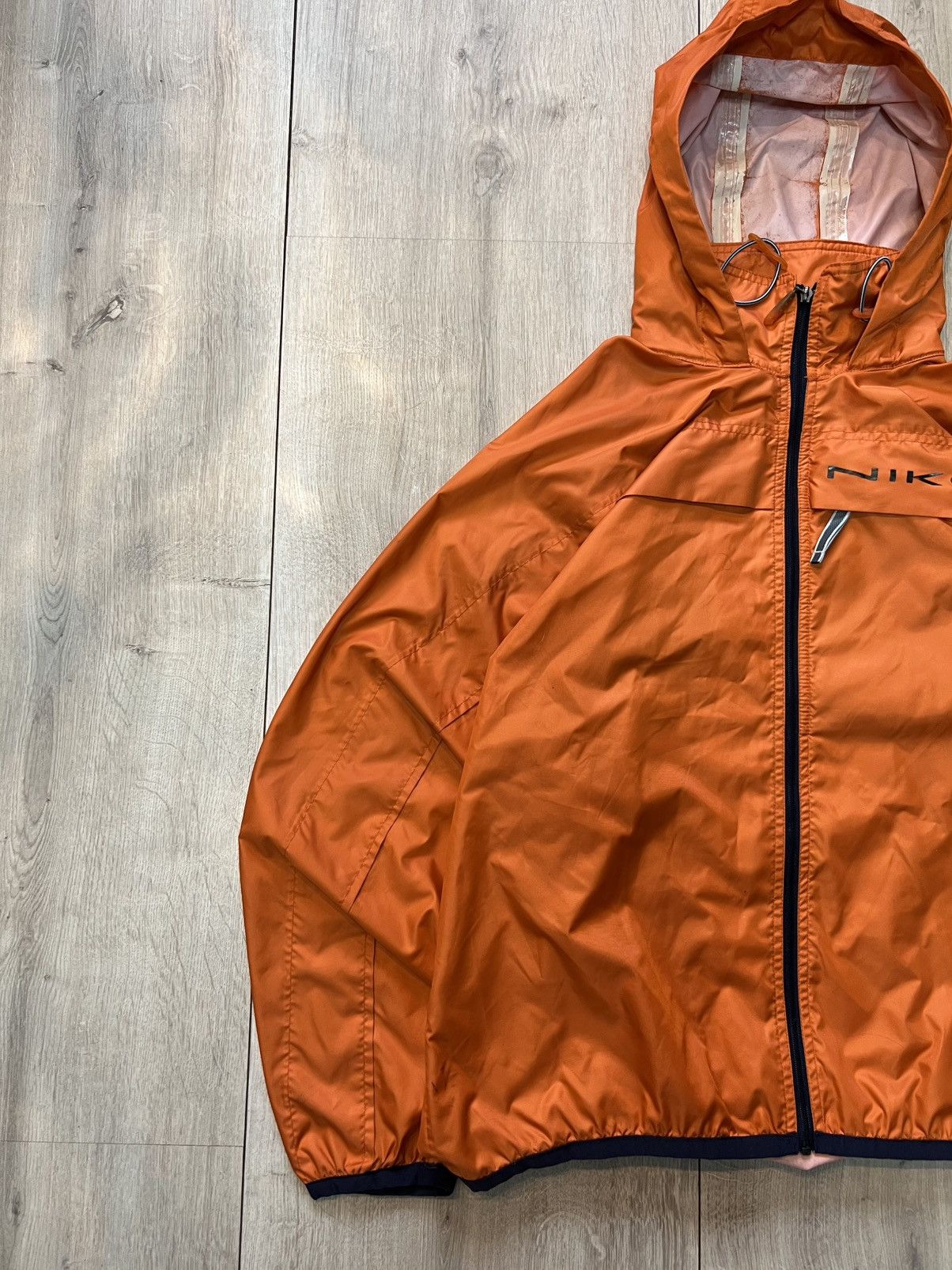 Nike × Vintage 00s Vintage Nike Swoosh Logo Light Jacket Rare Size US S / EU 44-46 / 1 - 3 Thumbnail