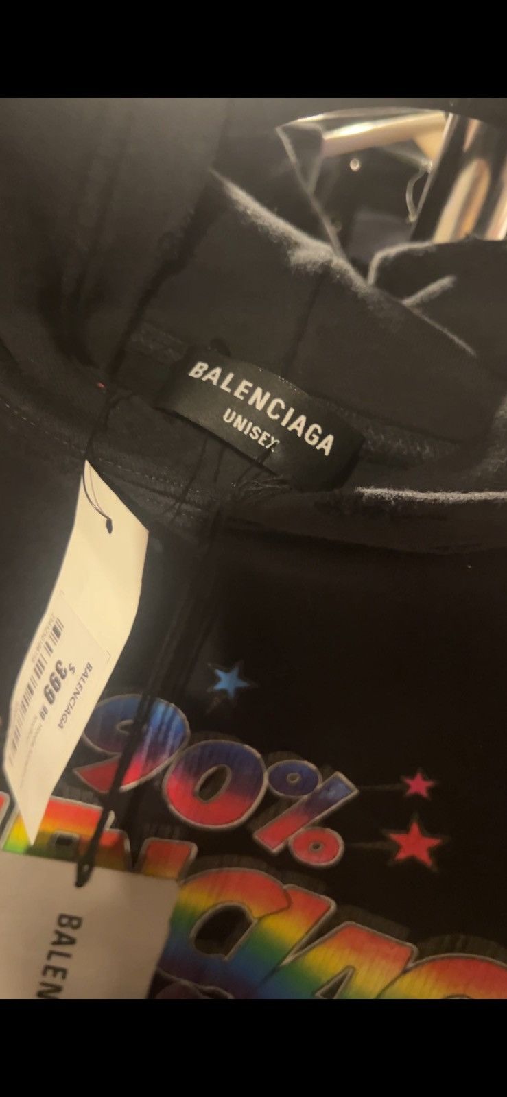 Balenciaga 90%balenciaga 10% myself balenciaga hoodie Size US S / EU 44-46 / 1 - 5 Thumbnail