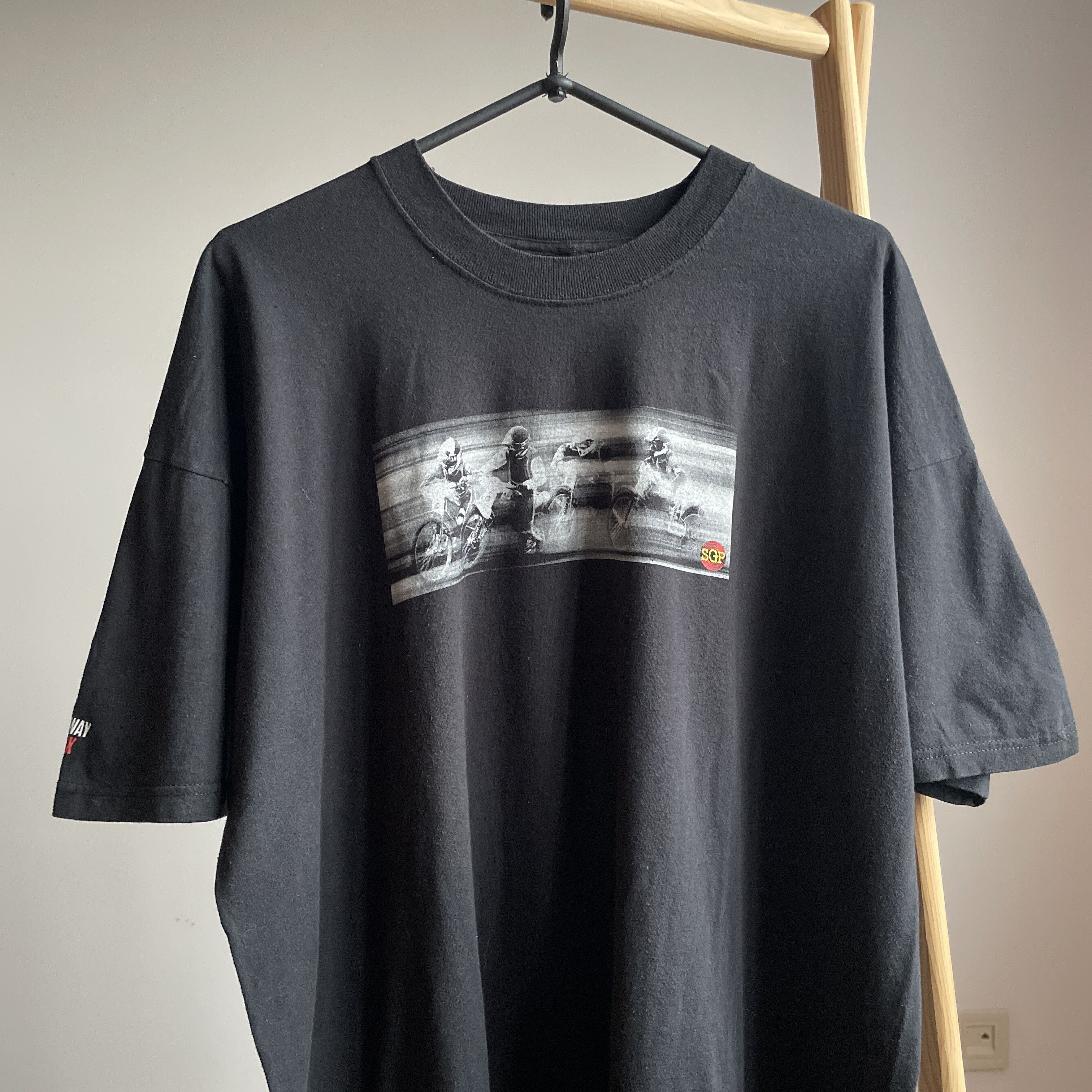 Vintage SPG FIM Speedway Grand Prix Tour 2002 Vintage T-Shirt Size US XXL / EU 58 / 5 - 3 Thumbnail