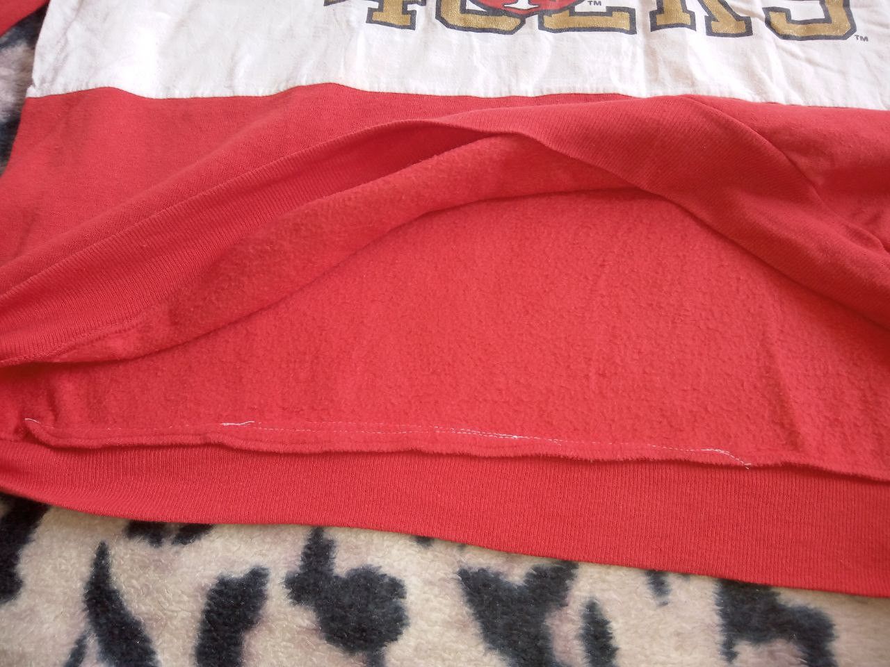 Nutmeg 49 Ers Vintage 80s Nutmeg Mills NFL Sweatshirt Size US XL / EU 56 / 4 - 9 Thumbnail