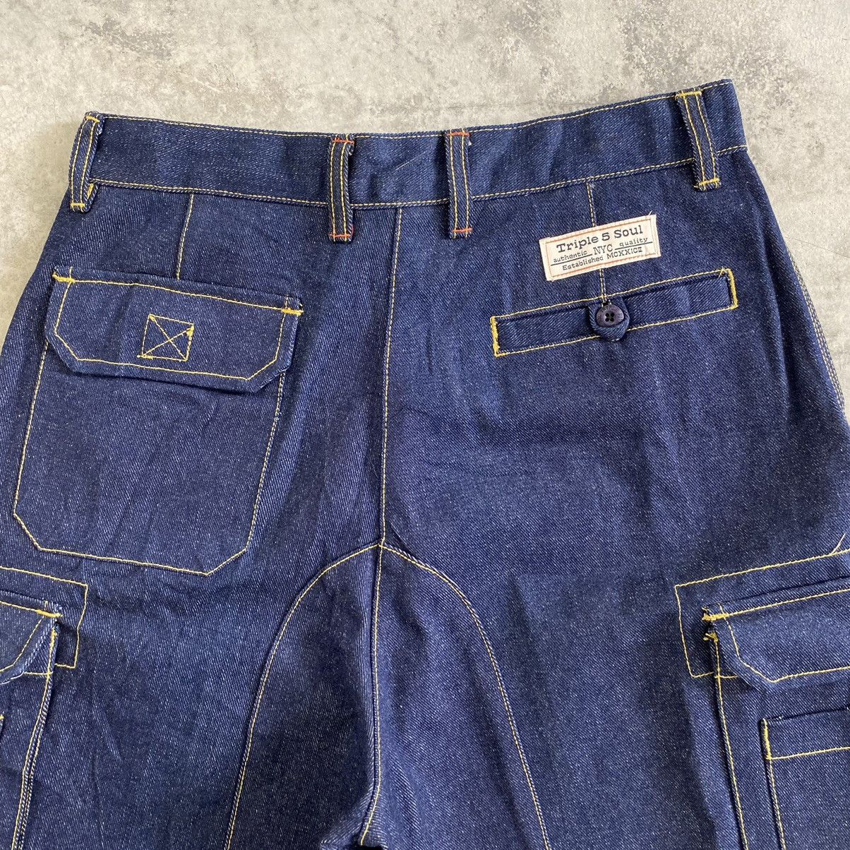 Triple 5 Soul VTG Y2K Triple 5 Soul Convertible Cargo Baggy Jeans Size US 30 / EU 46 - 15 Thumbnail