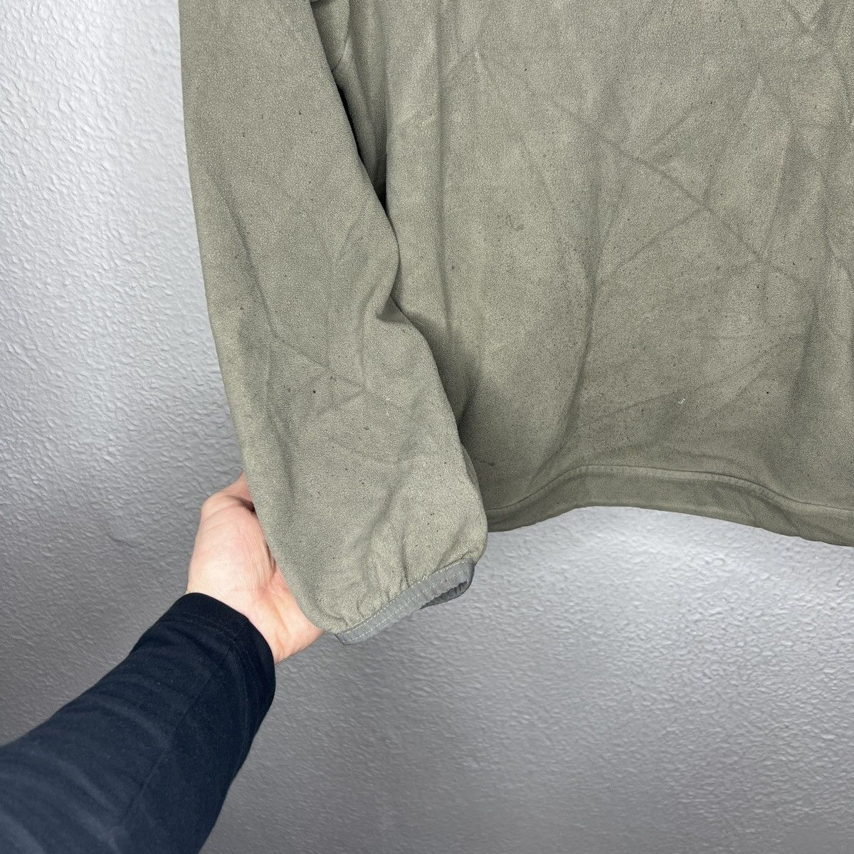 Nike Nike ACG Vintage Sweatshirt Zip Fleece Green Khaki Logo Size US M / EU 48-50 / 2 - 6 Thumbnail