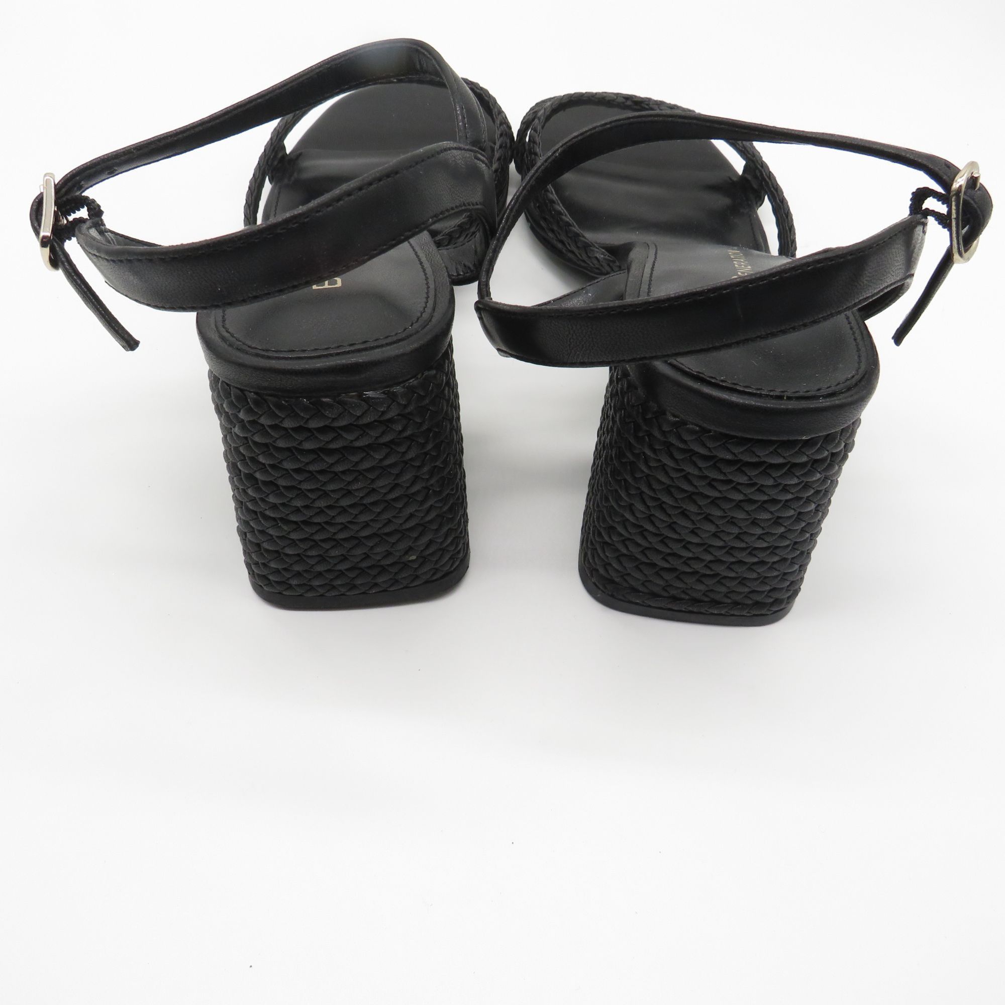 BCBGeneration BCBGeneration Black Strappy Block Heel Sandals Size 9.5 NEW Size US 9.5 / IT 39.5 - 7 Thumbnail