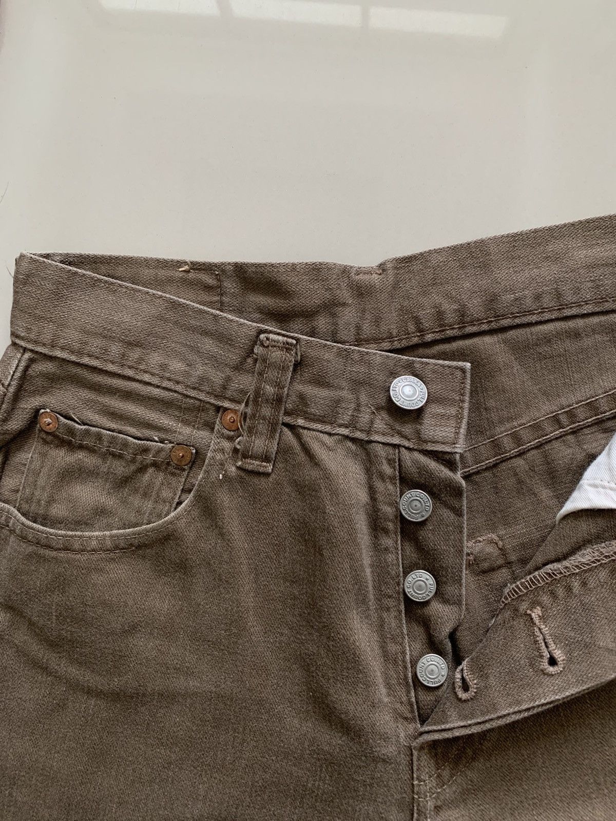 Full Count & Co. Last📦 Full Count & Co Lot 1237 Straight Brown Jeans Size US 28 / EU 44 - 6 Thumbnail