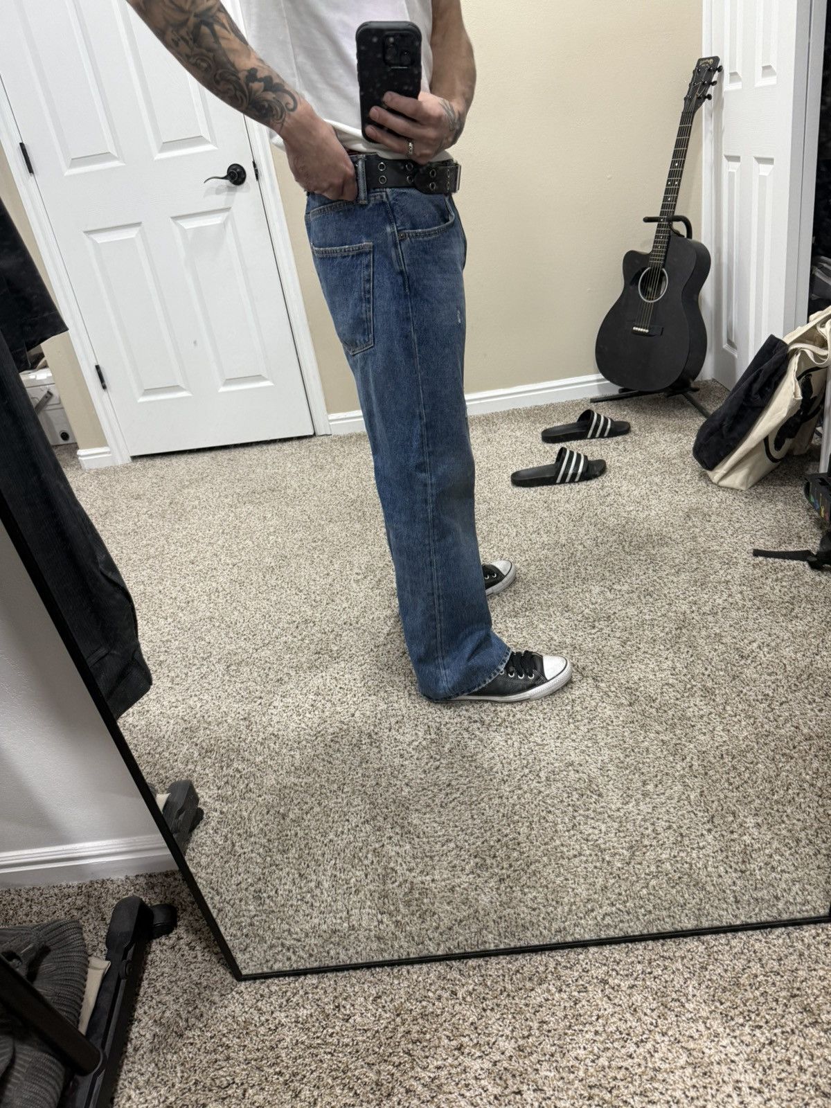 Acne Studios Acne Studios 1992M Bootcut Jeans Size US 31 - 8 Thumbnail