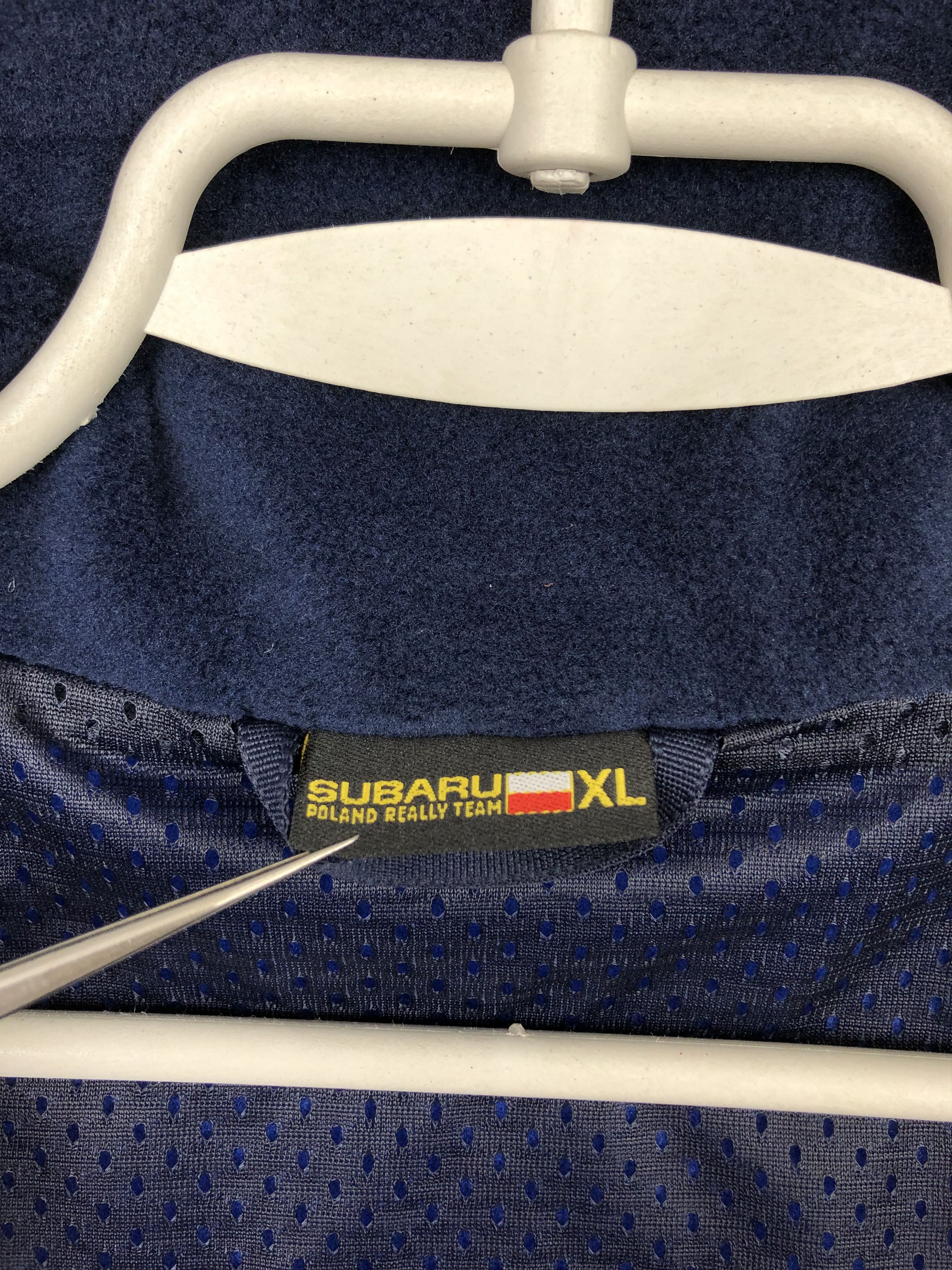 Vintage Vintage Subaru Team Racing Fleece Jacket Blue Mens Track Top Size US XL / EU 56 / 4 - 8 Thumbnail