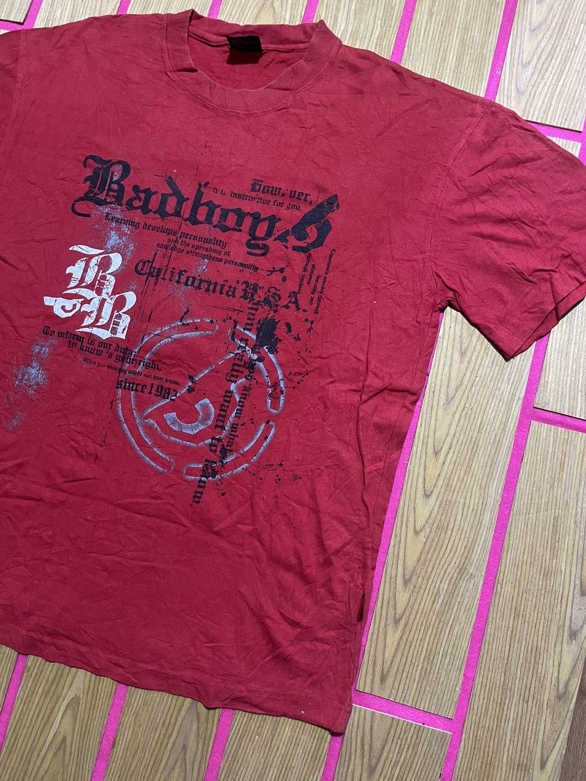 If Six Was Nine Y2K BAD BOY short sleeve tshirt ifsix style Size US L / EU 52-54 / 3 - 2 Thumbnail
