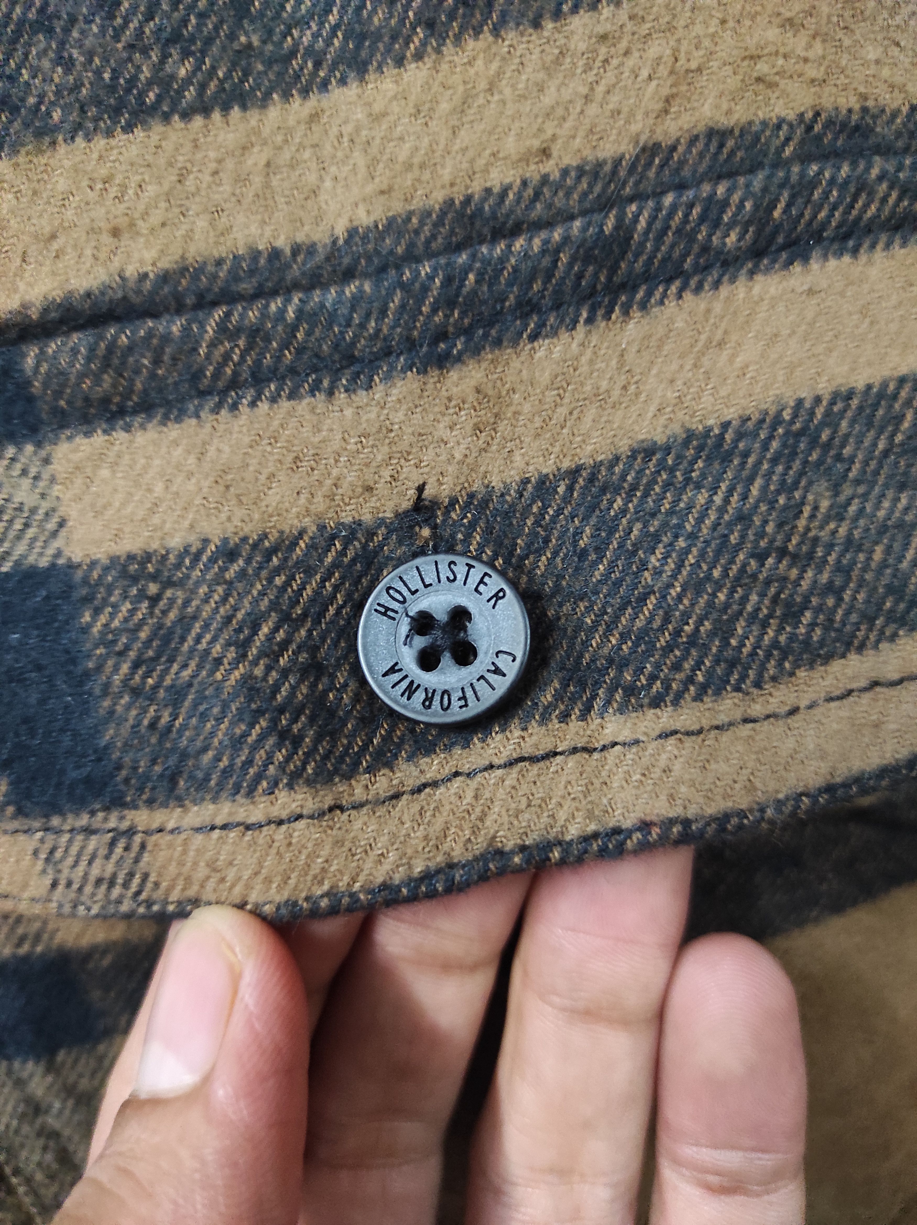 Hollister HOLLISTER DOUBLE POCKET FLANNEL HEAVY JACKET Size US S / EU 44-46 / 1 - 4 Thumbnail