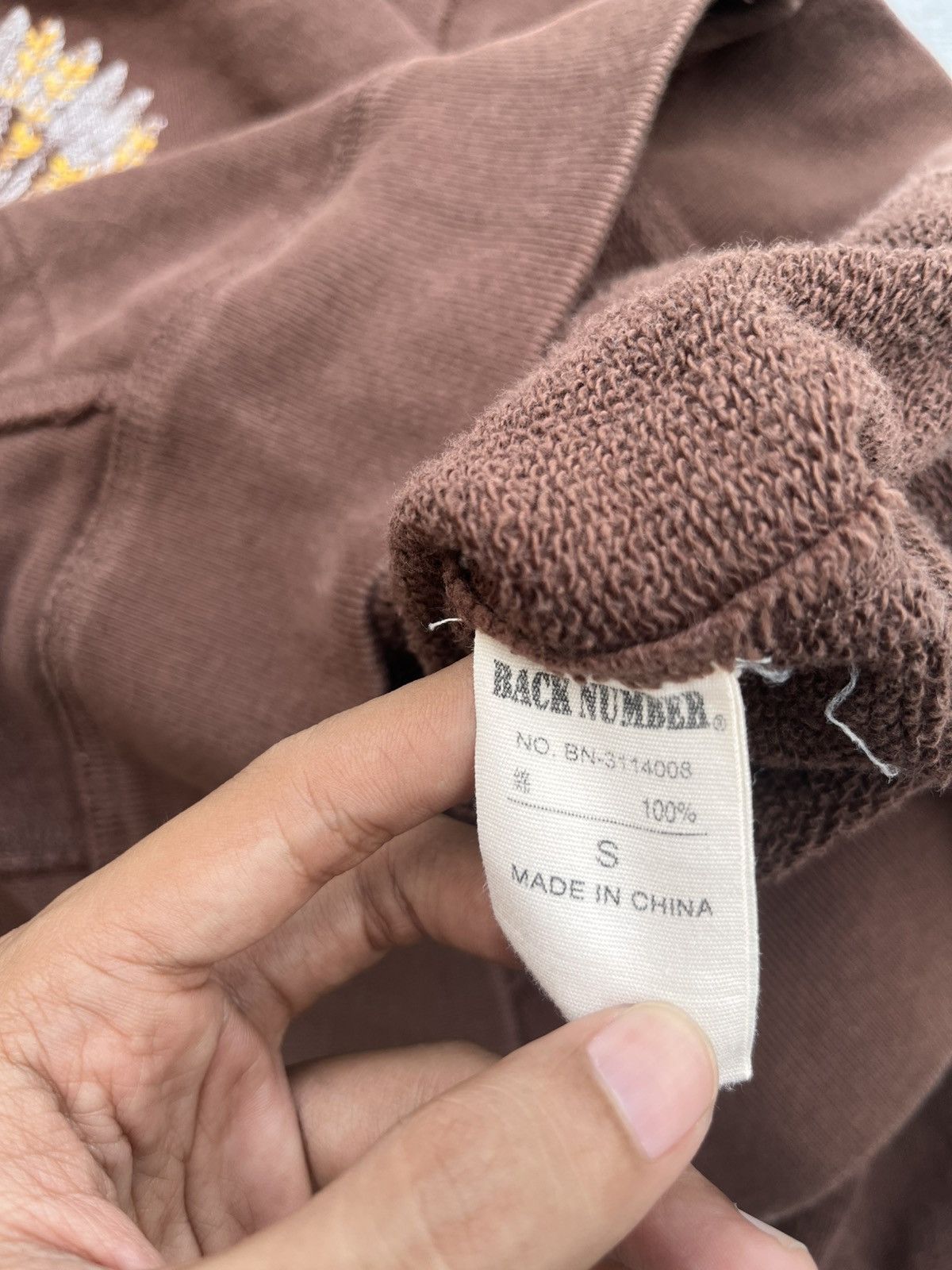If Six Was Nine JAPANESE Y2K FUR HOODIE BACK NUMBER PUNK KMRII LGB VKEI Size US S / EU 44-46 / 1 - 6 Thumbnail