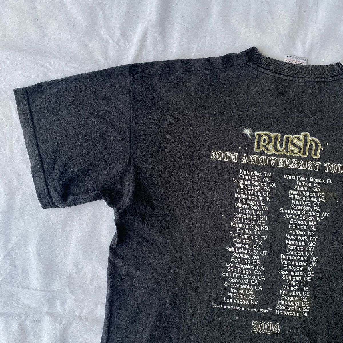 Band Tees × Vintage Vintage Rush 30th Anniversary Tour 2004 Tees Size US M / EU 48-50 / 2 - 9 Thumbnail