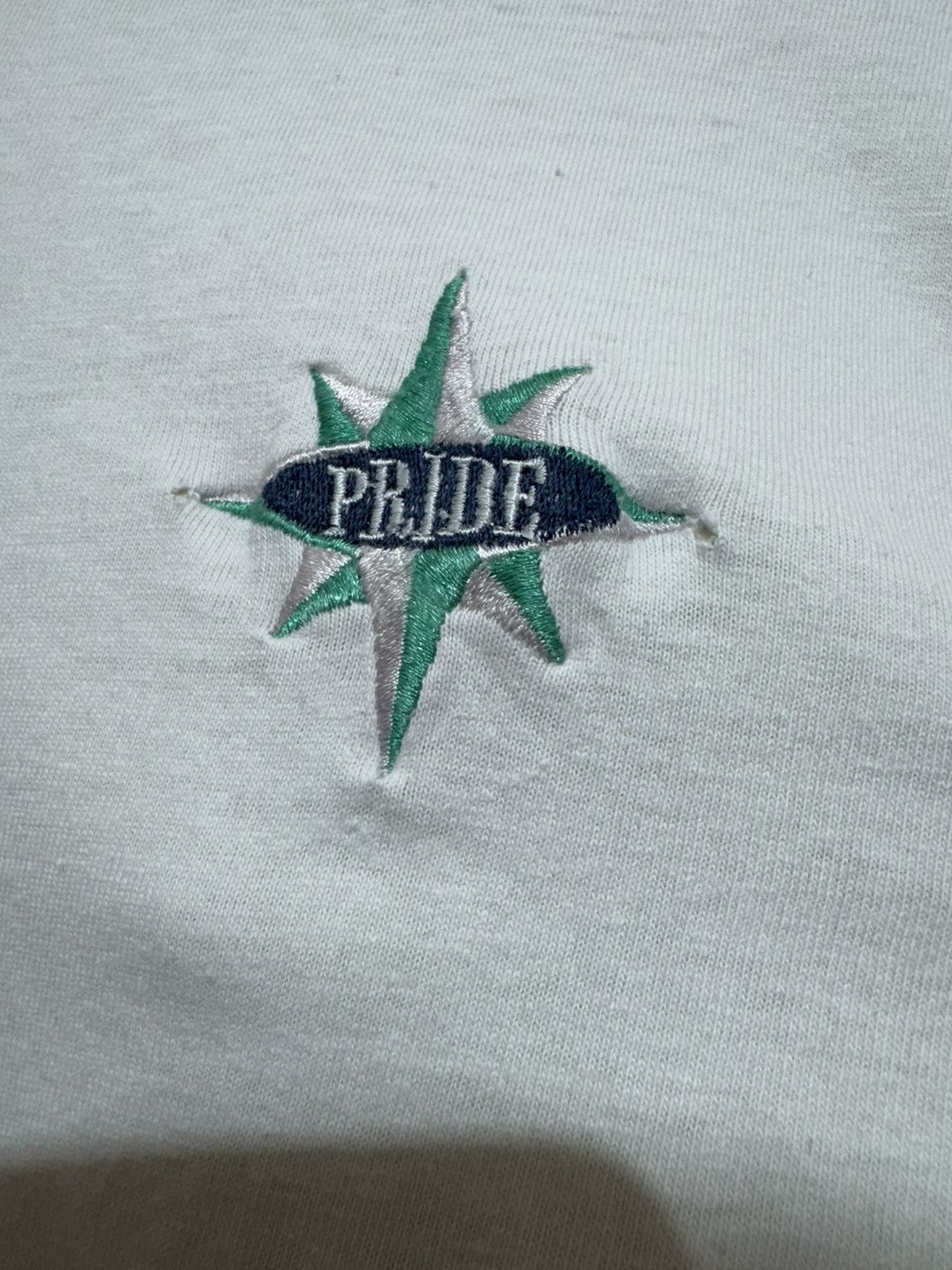 Vintage Vintage 90s Don't Panic Distressed Single Stitch T Shirt Size US M / EU 48-50 / 2 - 6 Thumbnail