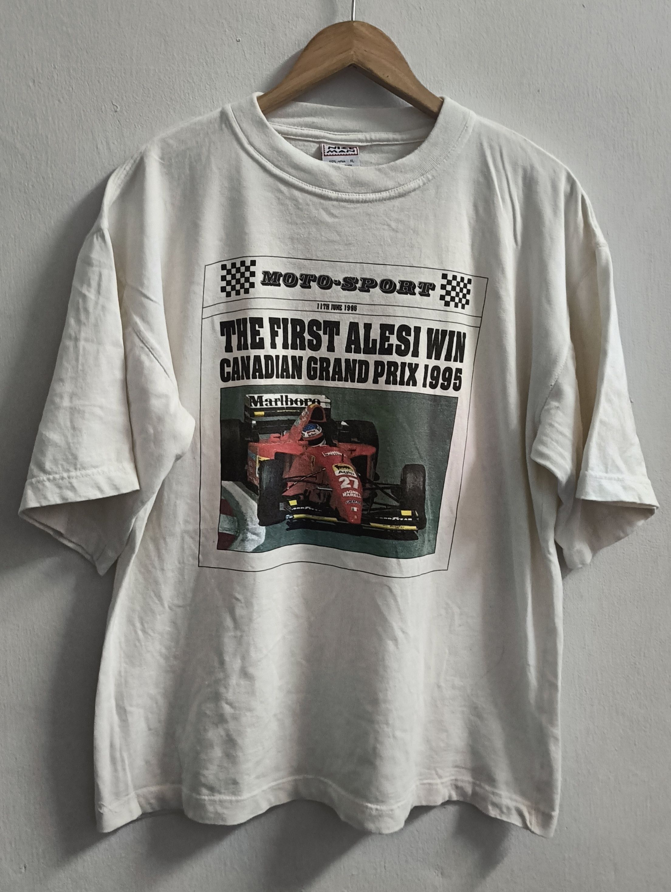 Ferrari 🔥🔥Rare Vintage 90s Ferrari Canada Grand Prix Tee Size US XL / EU 56 / 4 - 1 Thumbnail