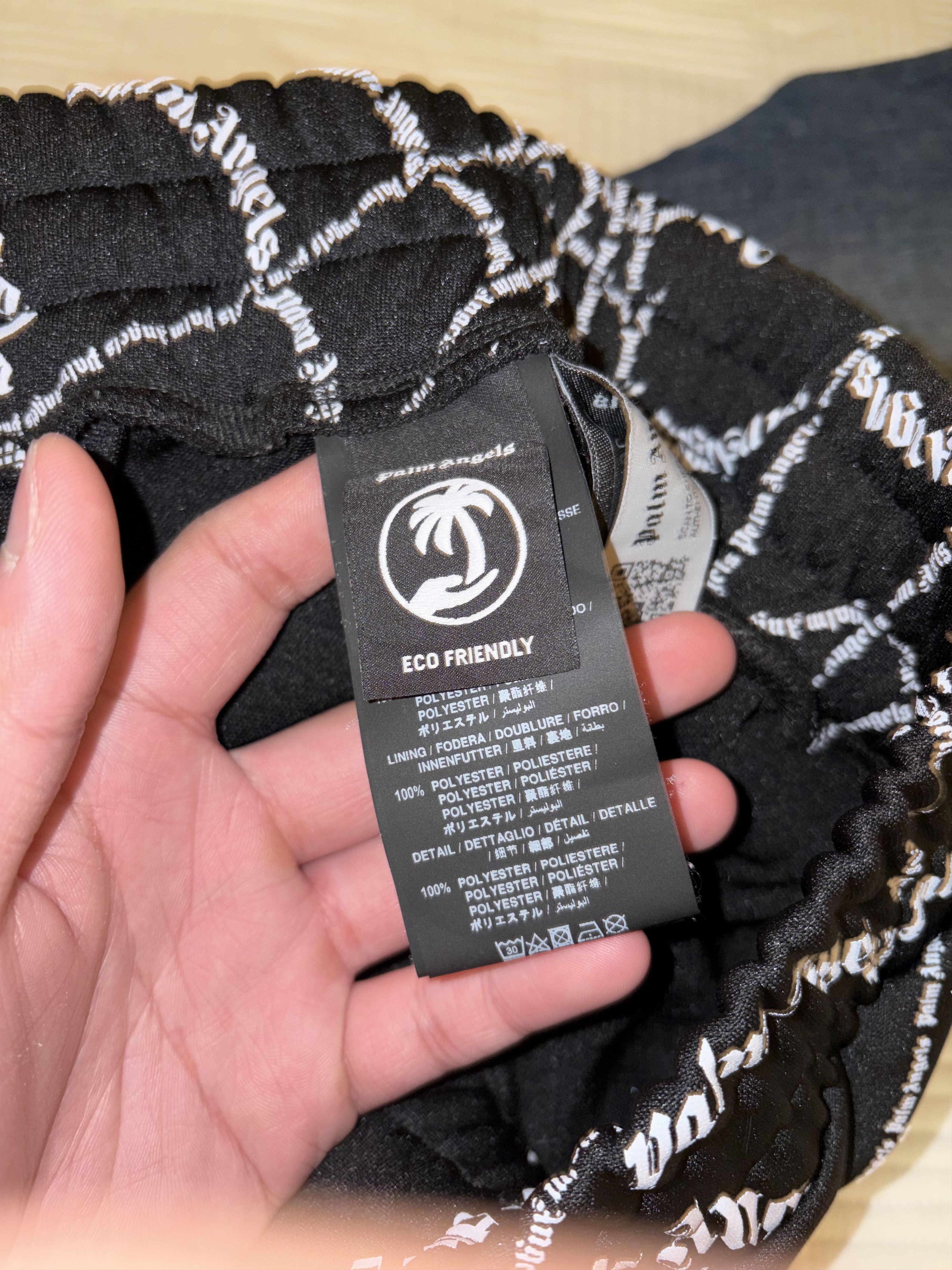 Palm Angels Palm Angels Spider Web Classic Trackpant in Black & White Size US 36 / EU 52 - 4 Thumbnail