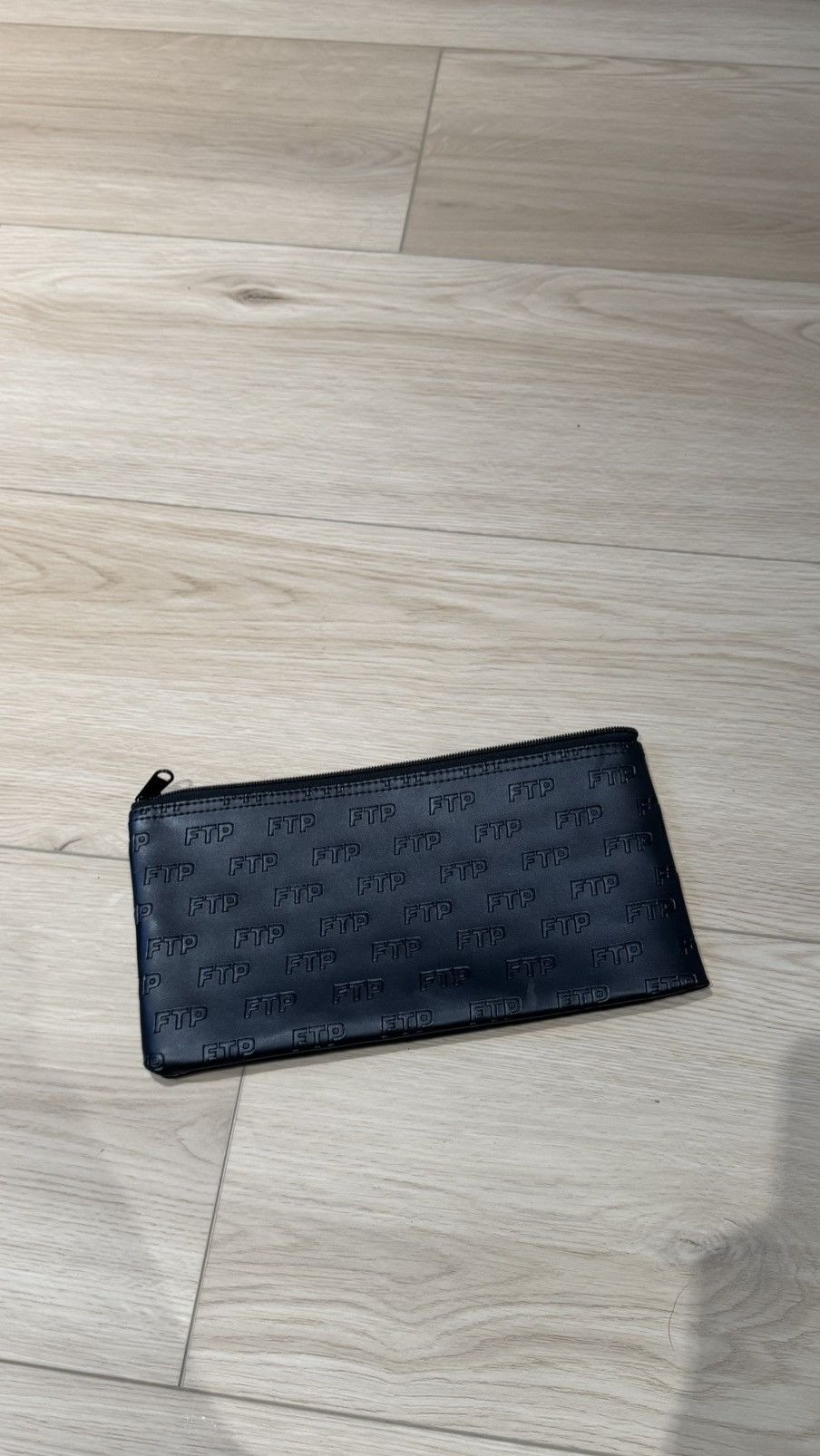 Fuck The Population Fuck The Population leather embossed money bag Size ONE SIZE - 1 Thumbnail