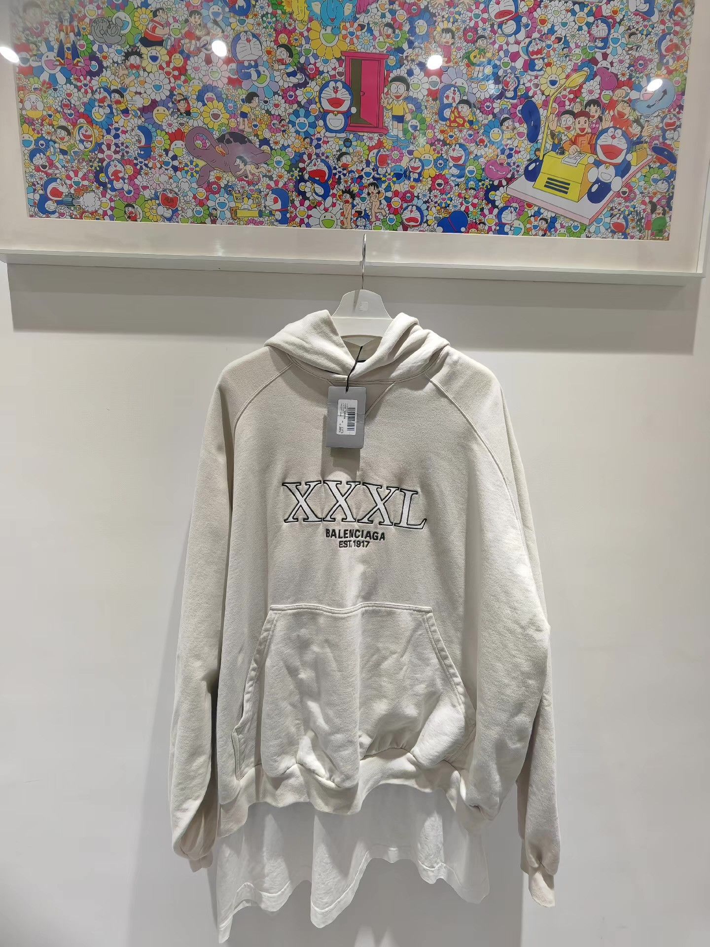 Balenciaga Balenciaga Storm ShowCollection XXXLDouble Layer Hoodie Q15 Size US XXL / EU 58 / 5 - 1 Thumbnail