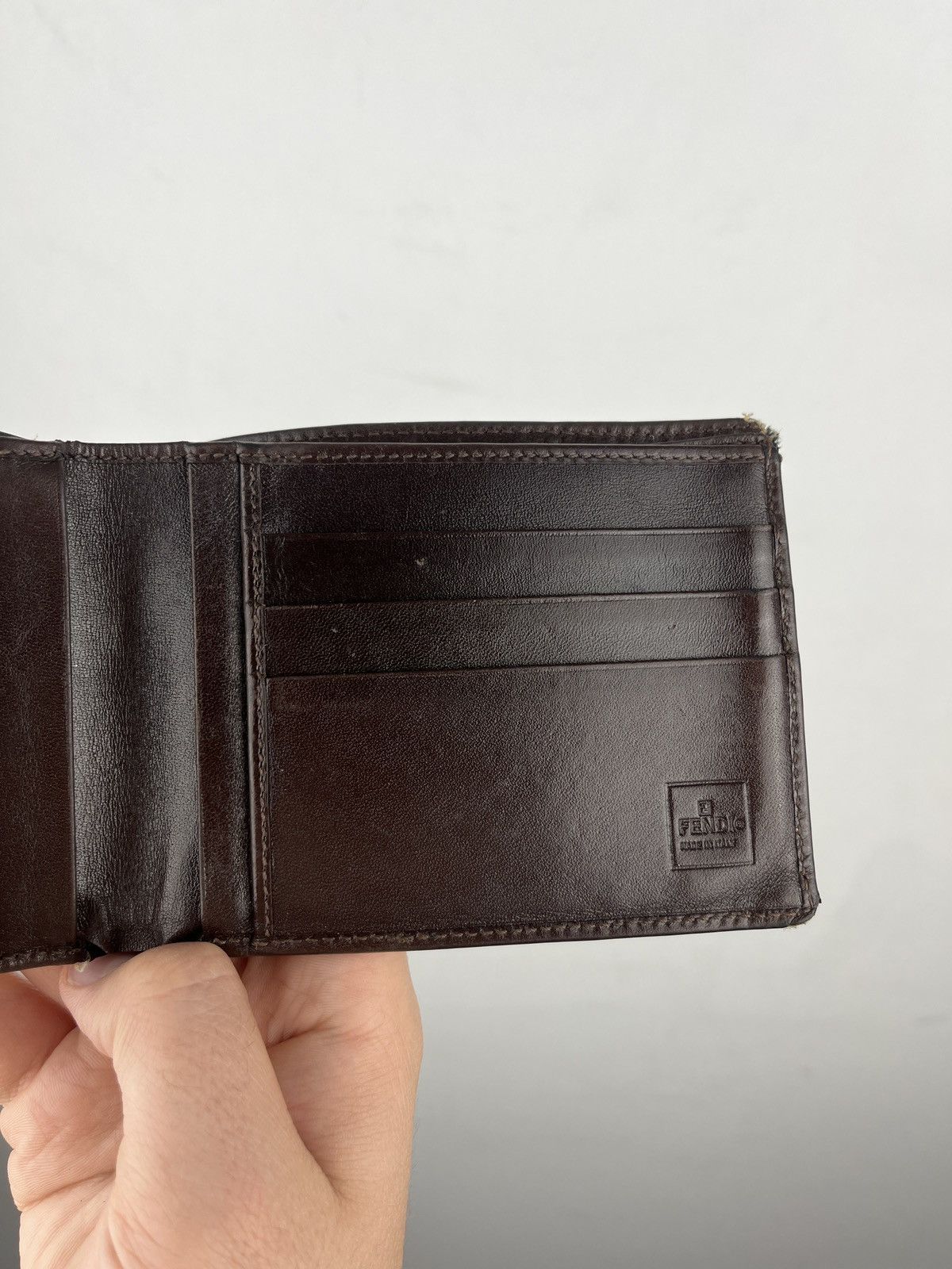 Fendi Fendi Leather Monogram Vintage Wallet Size ONE SIZE - 5 Thumbnail