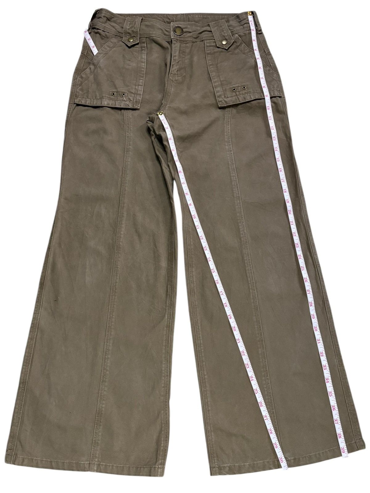 Japanese Brand Vintage Japanase Brand Loose Baggy Jeans Size US 31 - 14 Thumbnail