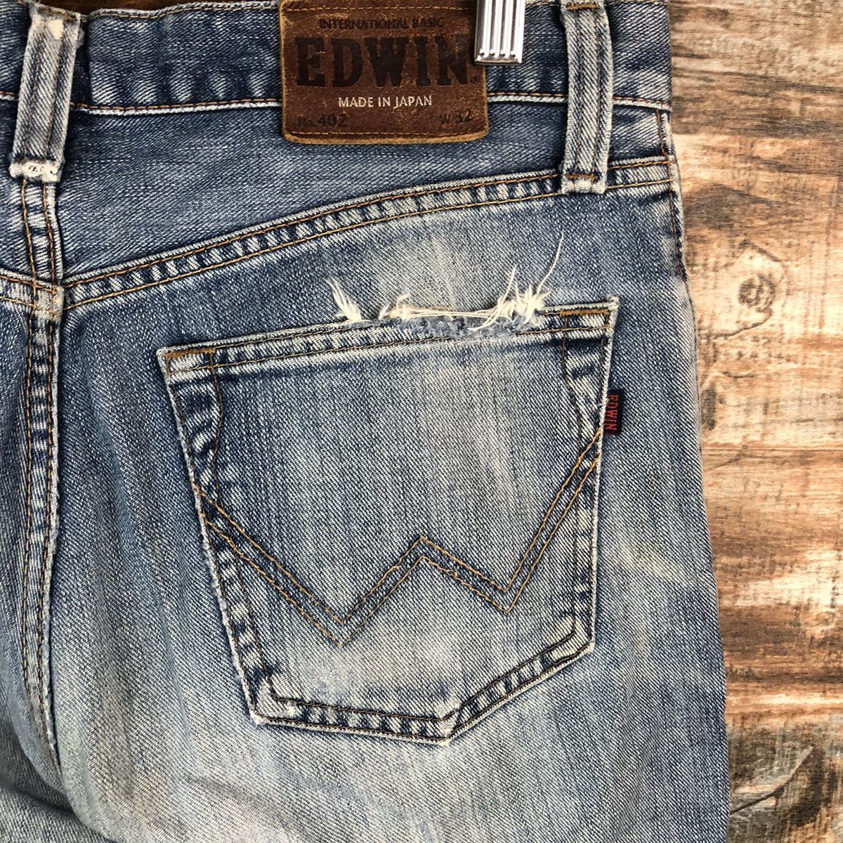 Edwin Edwin japan vintage ripped distressed Denim Pants #A1414 Size US 32 / EU 48 - 17 Thumbnail