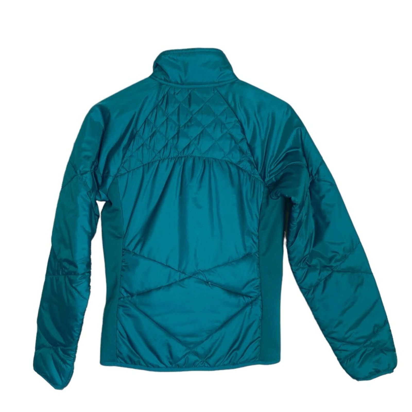 Athleta Athleta Teal 1/4 zip Women's Polyester puffer jacket Small Size S / US 4 / IT 40 - 2 Thumbnail