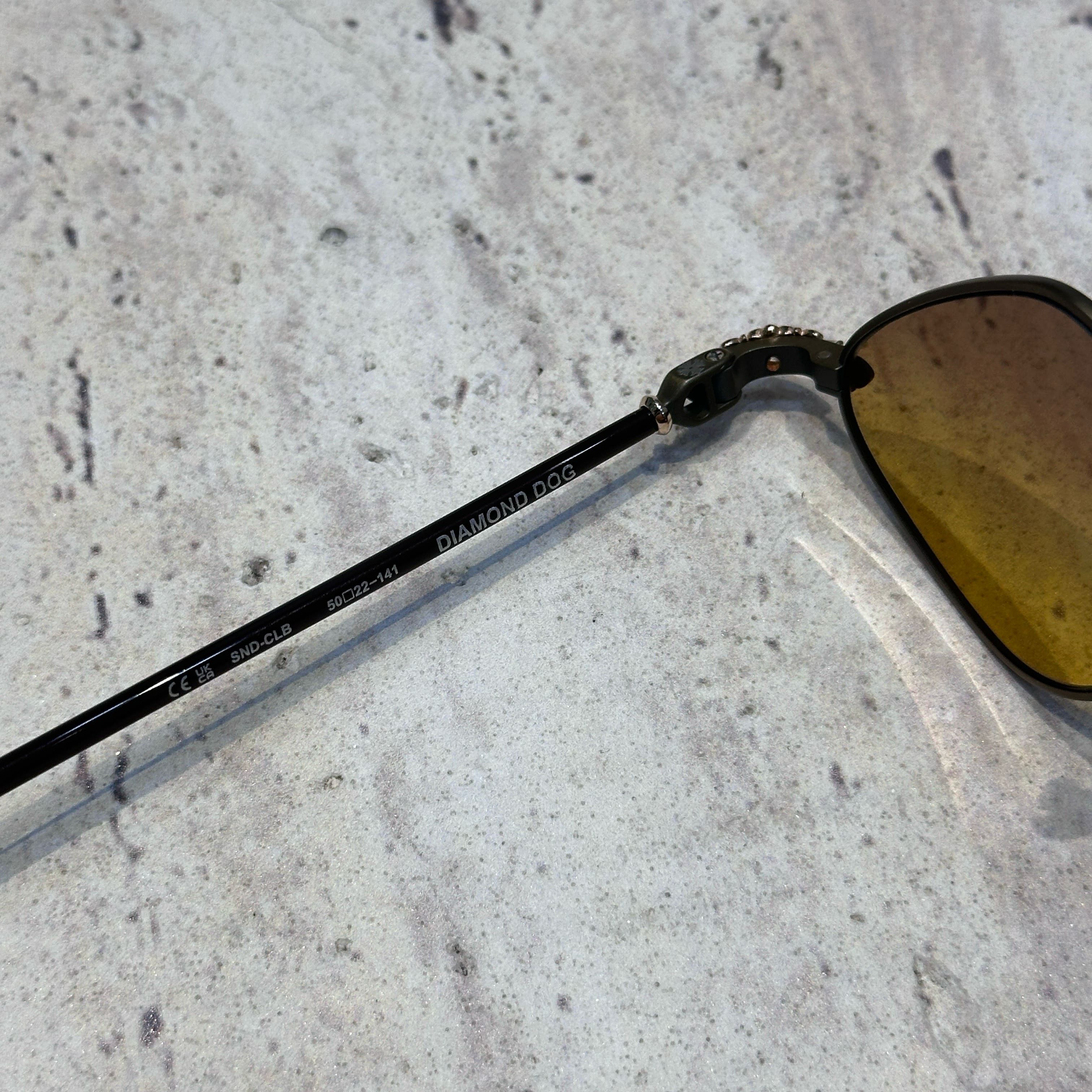 Chrome Hearts CHROME HEARTS DIAMOND DOG Matte Black/Matte Gold PlatedBlack Size ONE SIZE - 2 Thumbnail