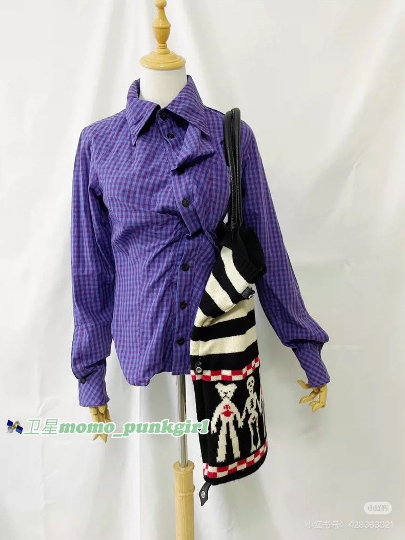 Vivienne Westwood Vivienne Westwood A drunken man in a pleated plaid shirt w Size XS / US 0-2 / IT 36-38 - 3 Thumbnail