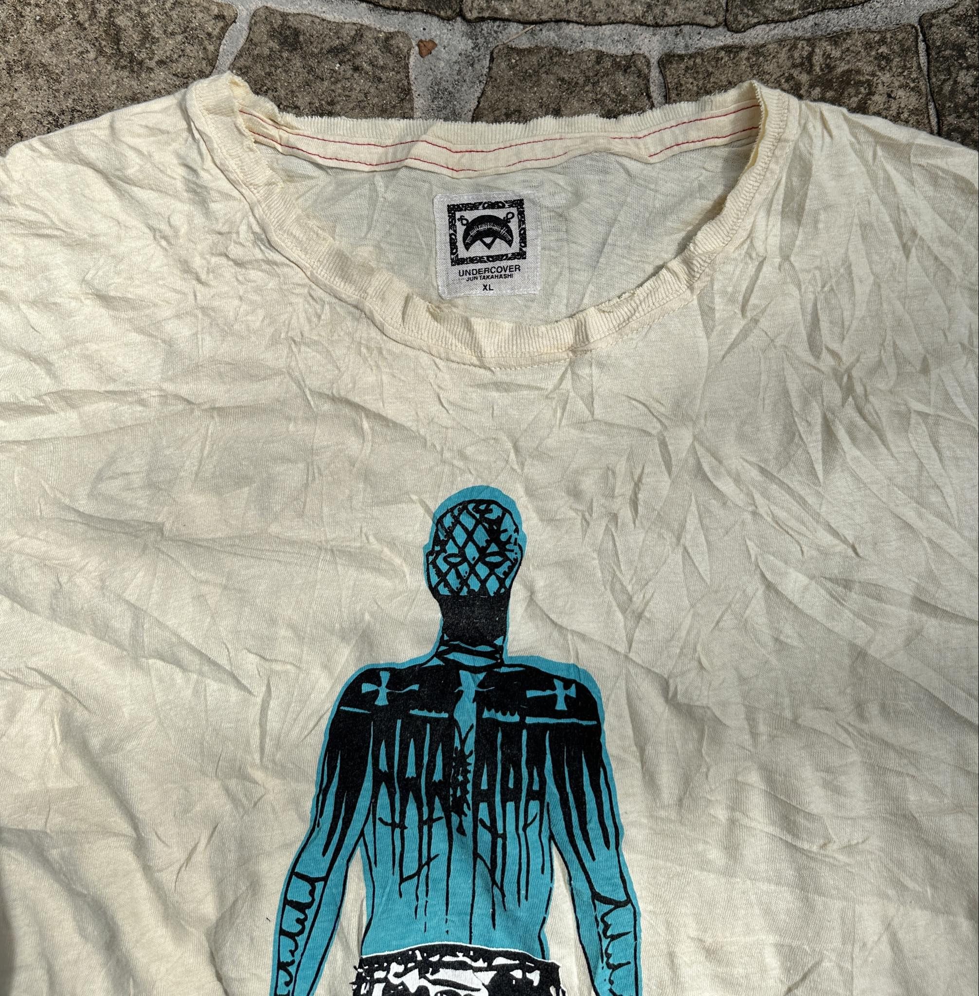 Jun Takahashi × Undercover VINTAGE UNDERCOVER SCAB JUN TAKAHASHI T SHIRT MADE IN JAPAN Size US XL / EU 56 / 4 - 7 Thumbnail