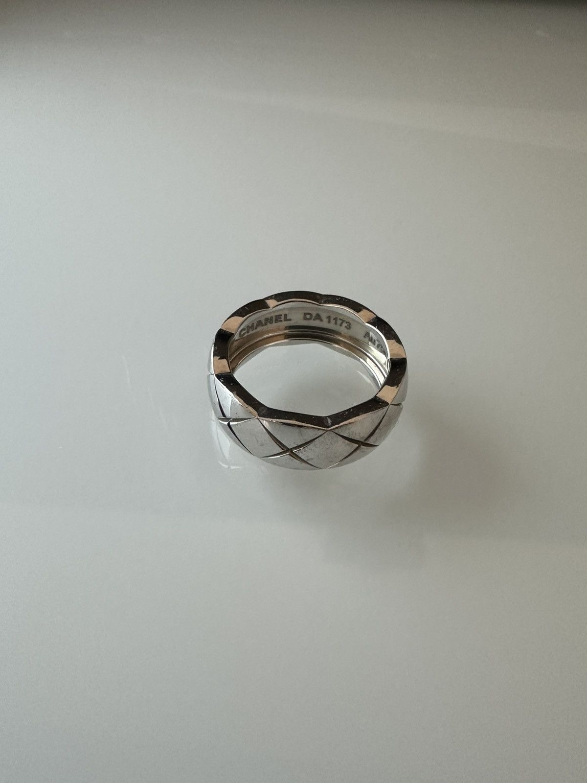 Chanel Chanel Coco Crush Ring 18K White Gold Size 4.5US Size ONE SIZE - 4 Thumbnail