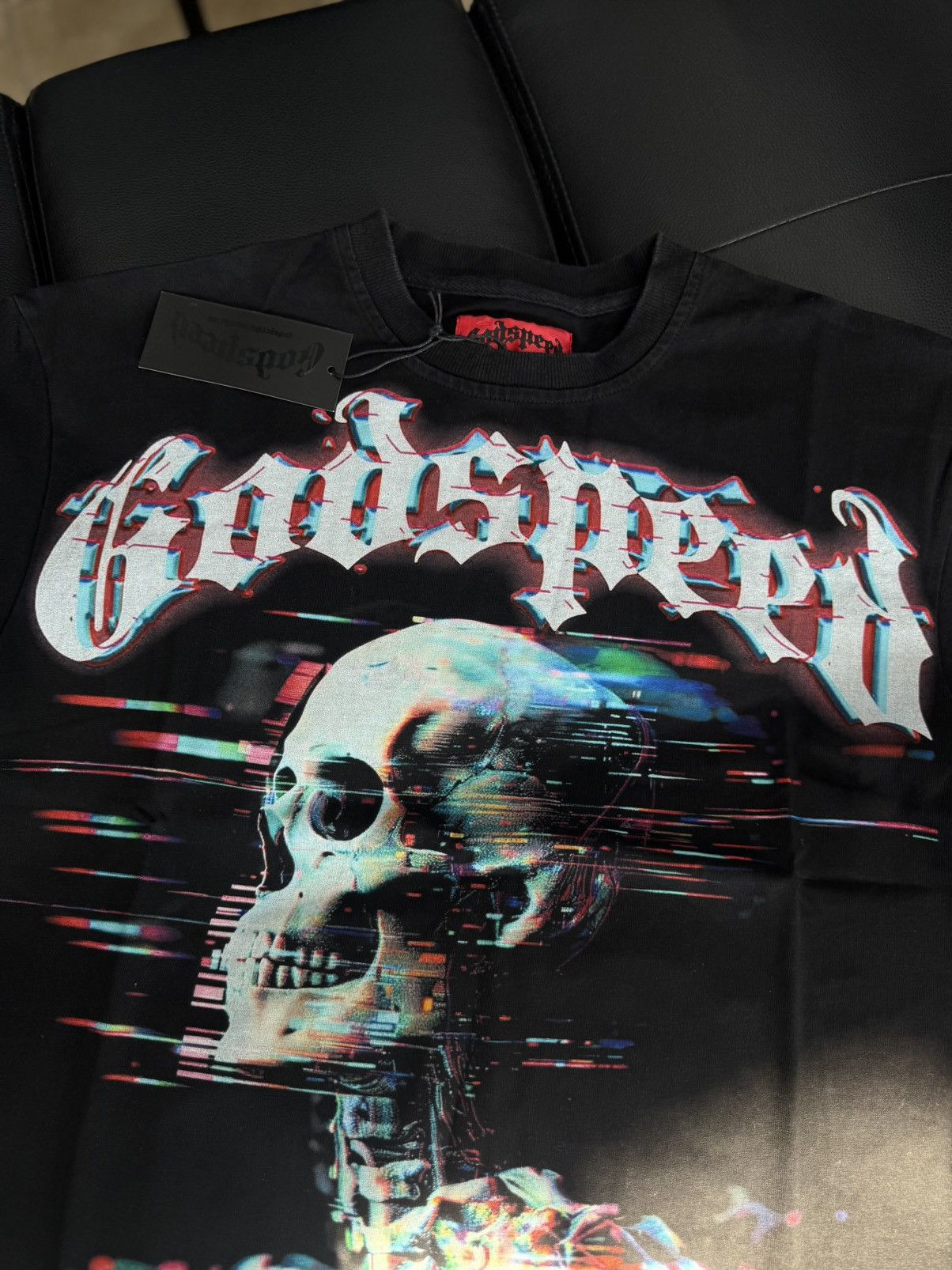 Godspeed Godspeed Black Matrix Glitch Tee Shirt Size S (NEW) Size US S / EU 44-46 / 1 - 4 Thumbnail