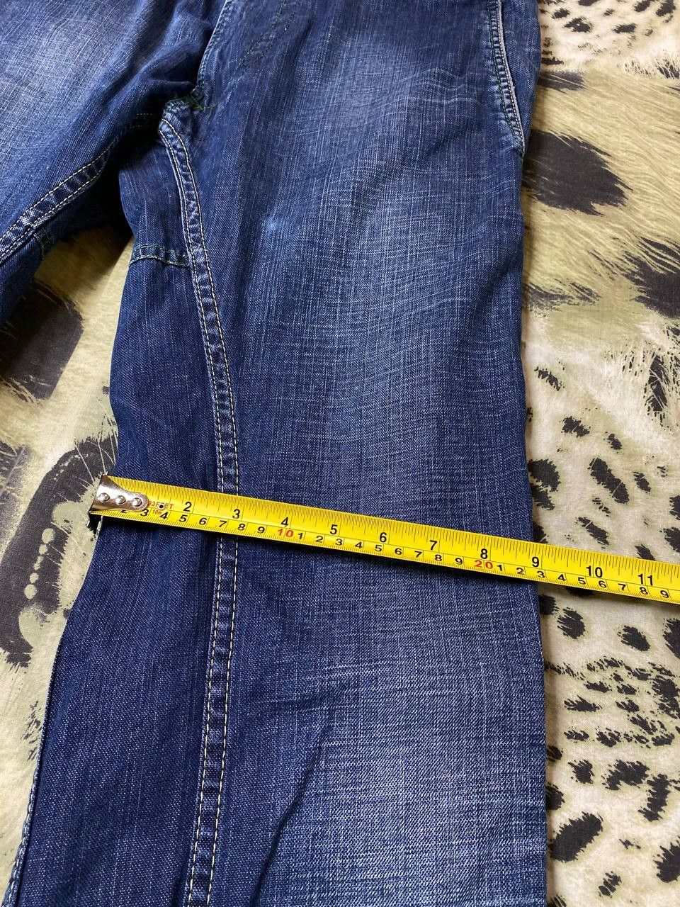 Diesel BAGGY VINTAGE Y2K HEAVY FADED JEANS PANTS Size US 32 / EU 48 - 8 Thumbnail