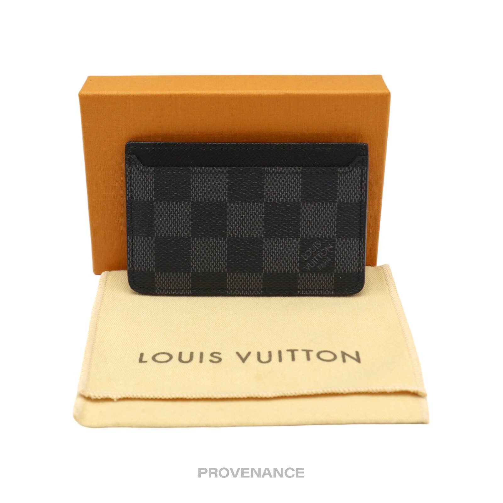 Louis Vuitton Neo Card Holder (2 Card Slot) Damier Graphite for Men