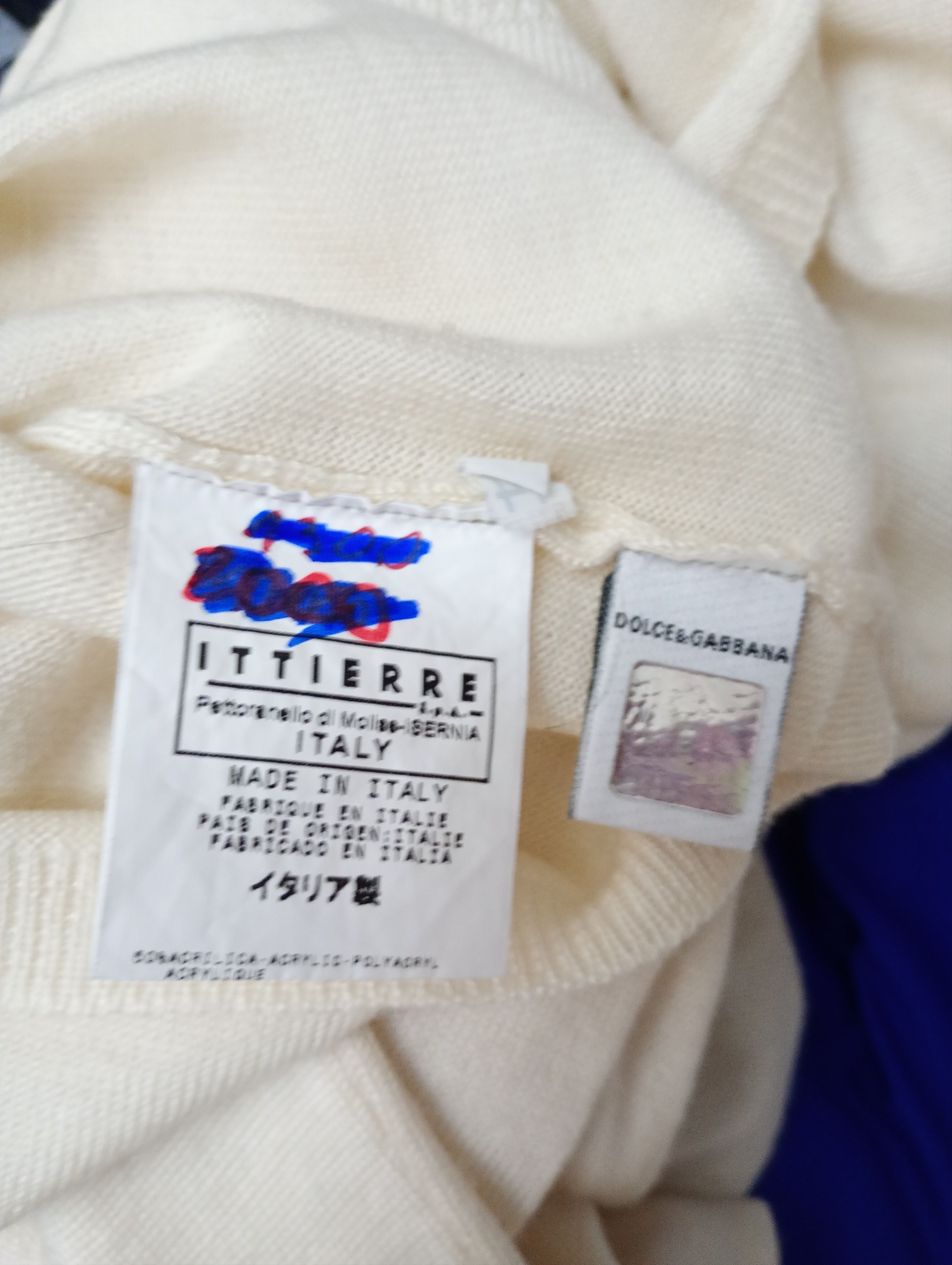Designer × Dolce & Gabbana Dolce & Gabbana Crop Top White Size S / US 4 / IT 40 - 8 Thumbnail