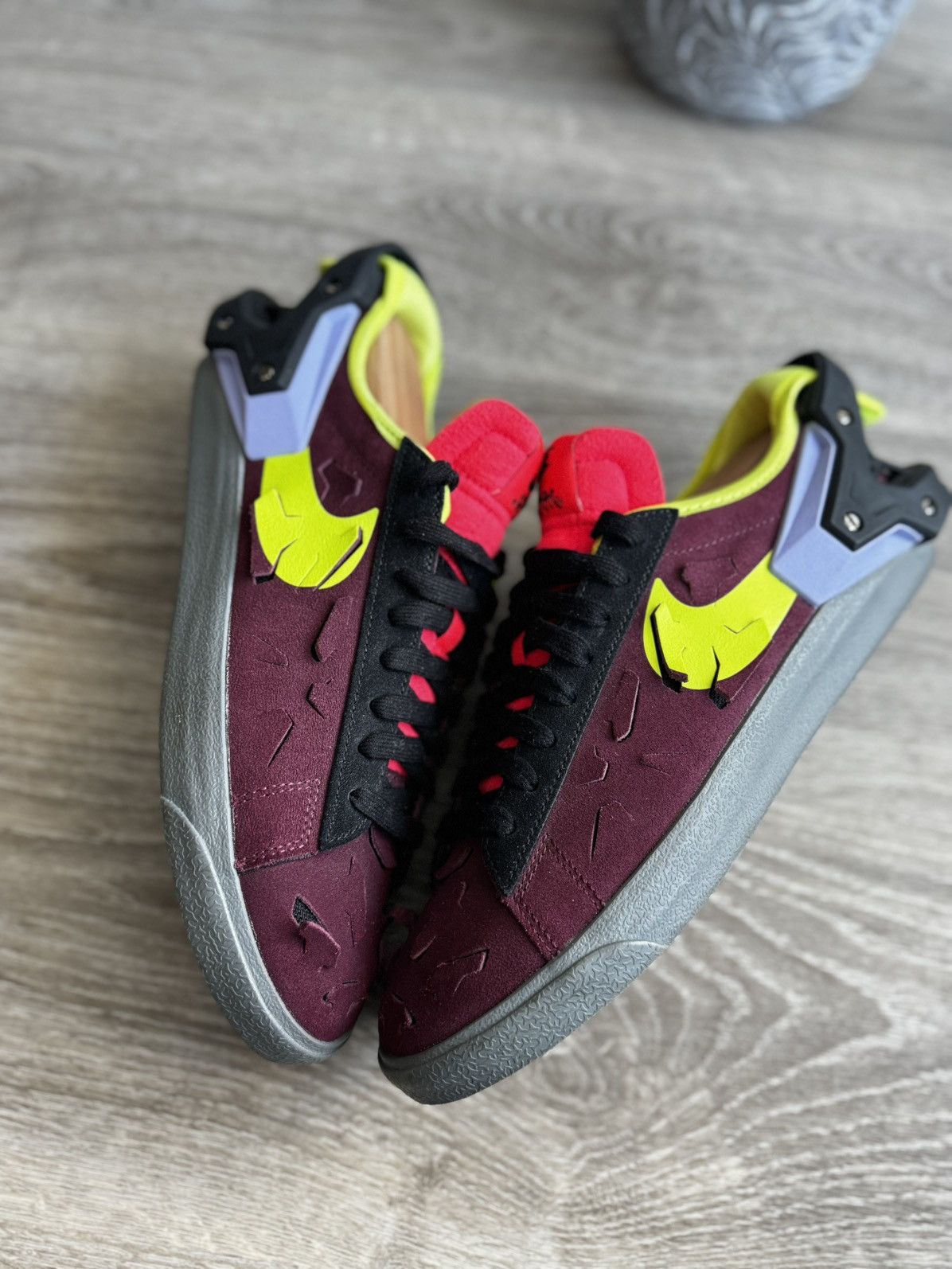 Acronym × Nike ACRONYM x Nike Blazer Low ‘Night Maroon’ Size 7.5 Size US 7.5 / EU 40-41 - 4 Thumbnail