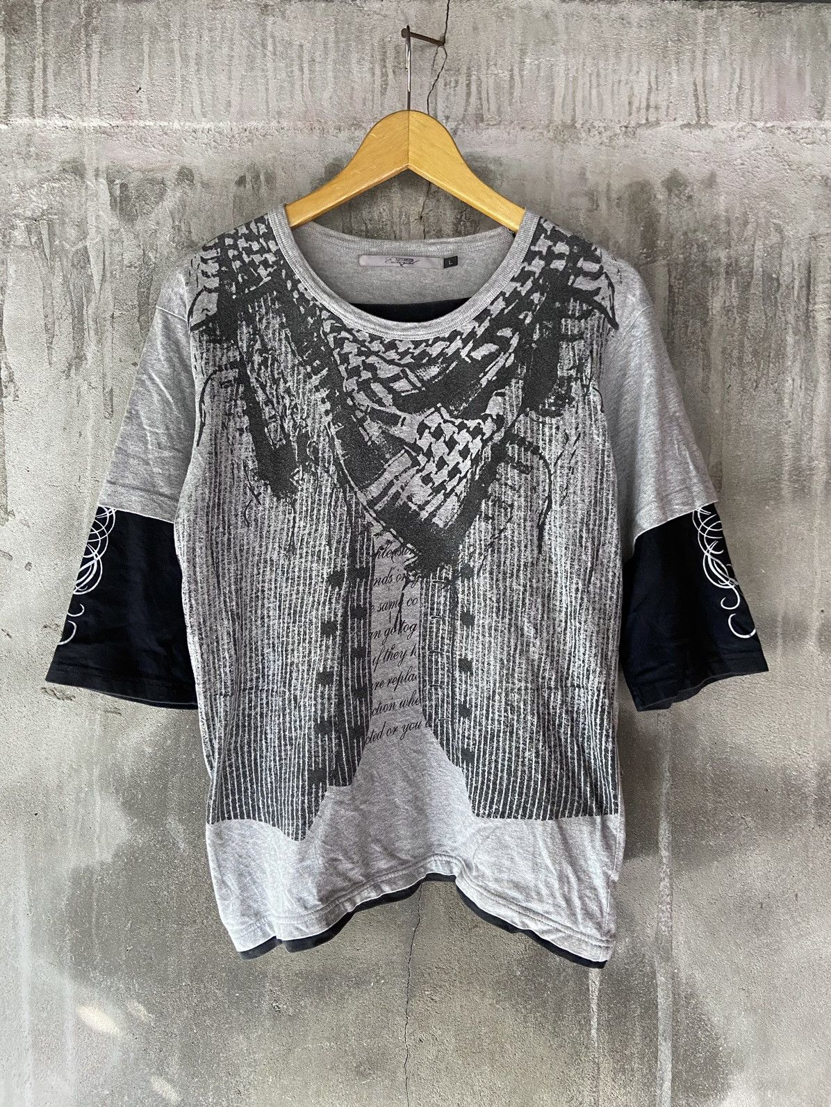 If Six Was Nine REALIZING MY PROGRESS EVERYDAY DOUBLE LAYER LONG SLEEVE Size US M / EU 48-50 / 2 - 1 Thumbnail