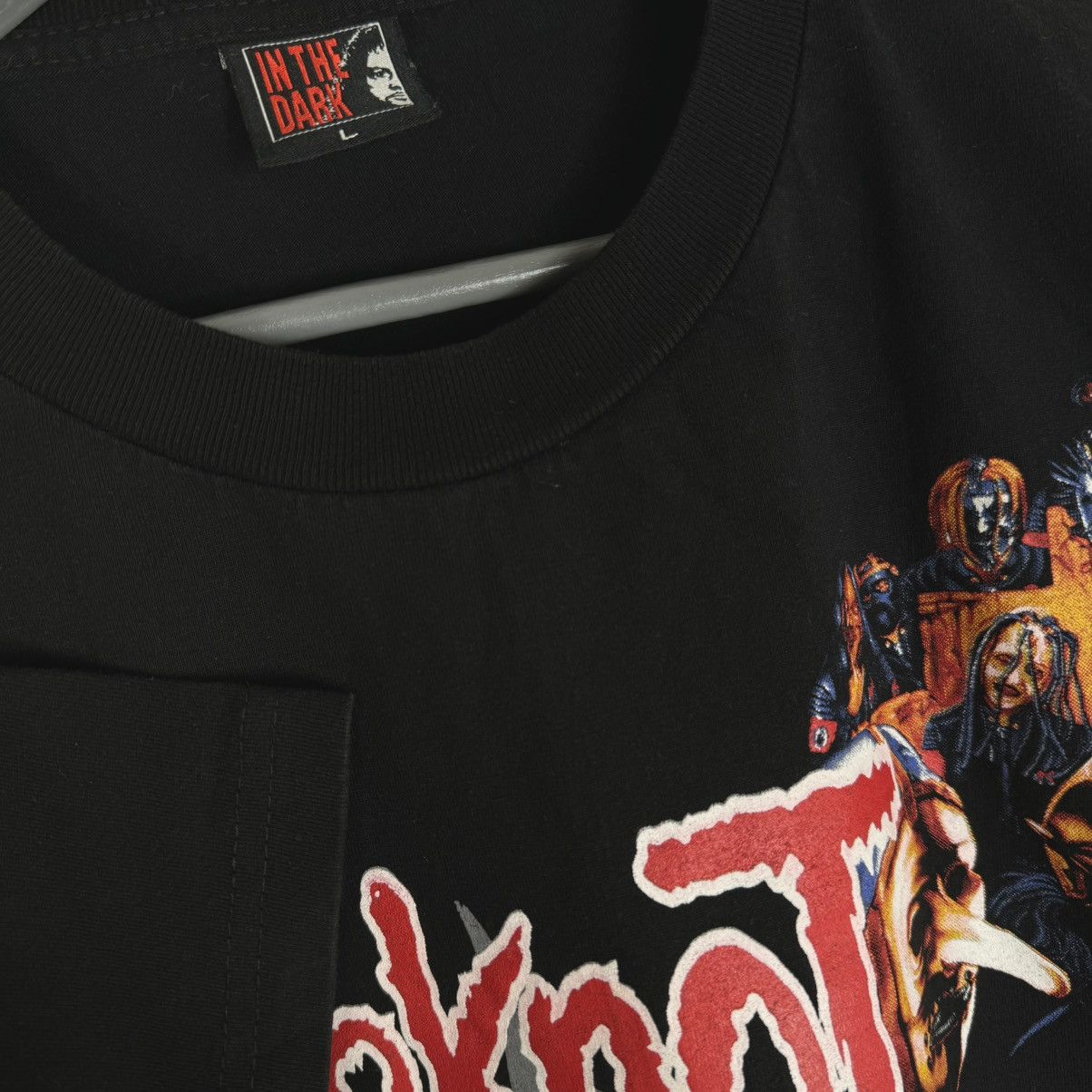 Band Tees Vintage Slipknot Come Out With Iowa In The Dark T Shirt Size US L / EU 52-54 / 3 - 4 Thumbnail