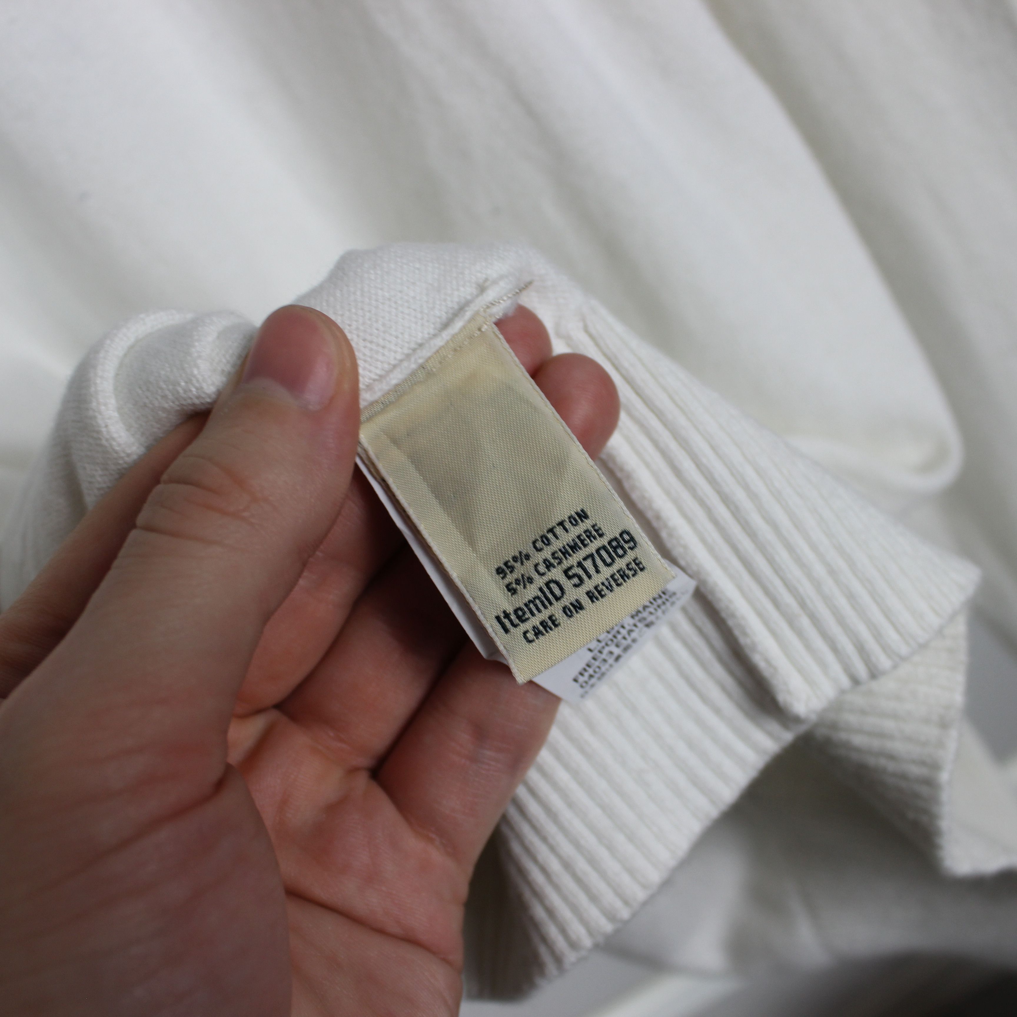 L.L. Bean L.L Bean sweater jumper men M L cashmere cotton Size US L / EU 52-54 / 3 - 6 Thumbnail